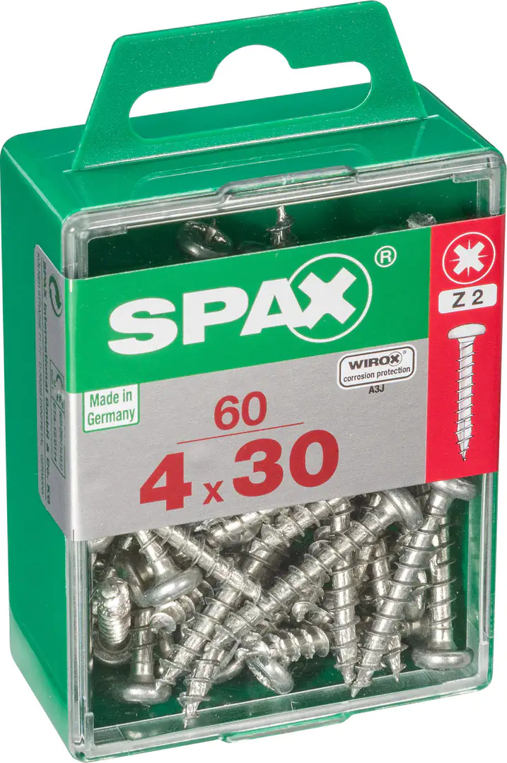 Spax Universalschrauben 4.0 x 30 mm TX 20 - 60 Stk.