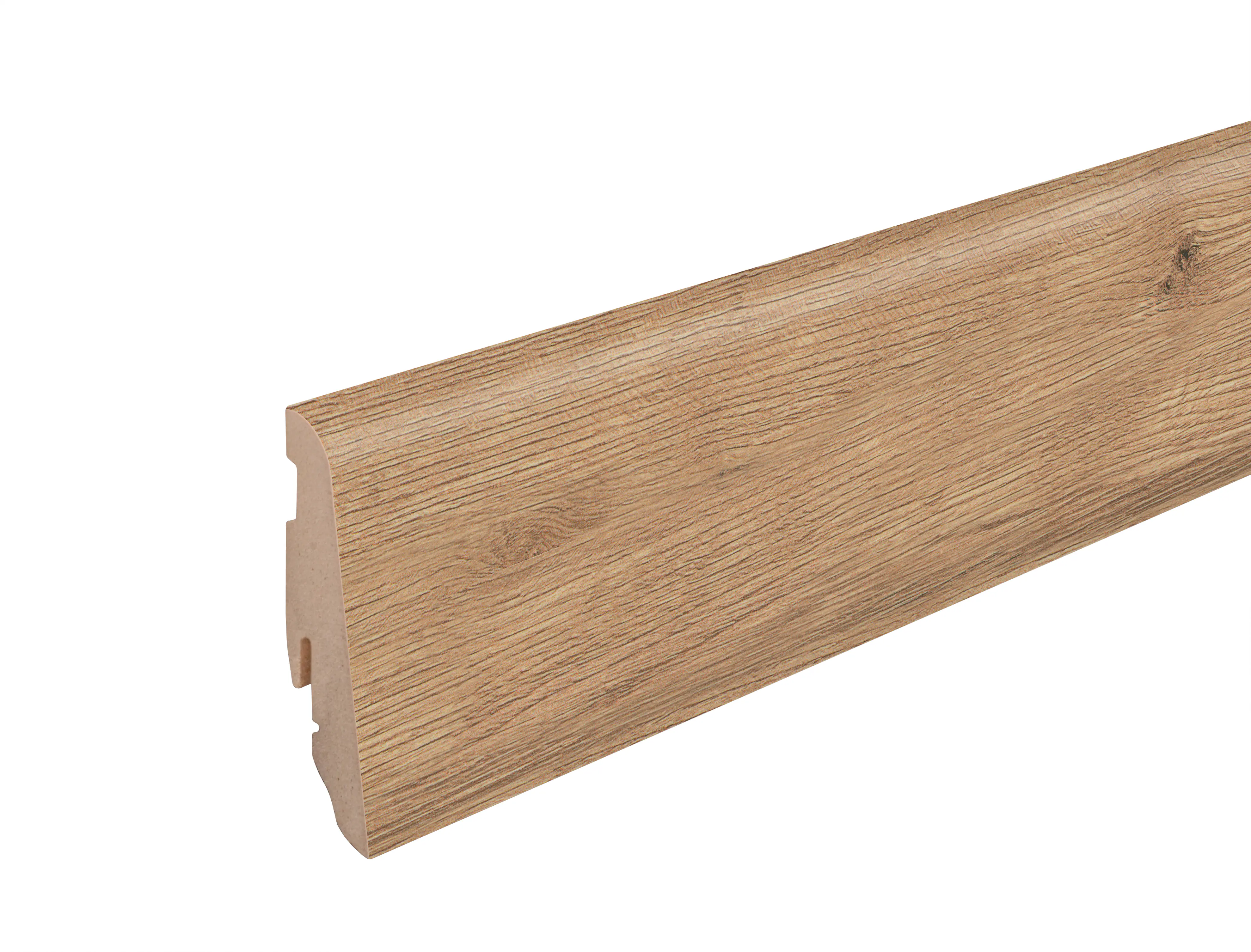 Neuhofer Fußleiste 240 cm x 58 x 18 mm Eiche Dorset