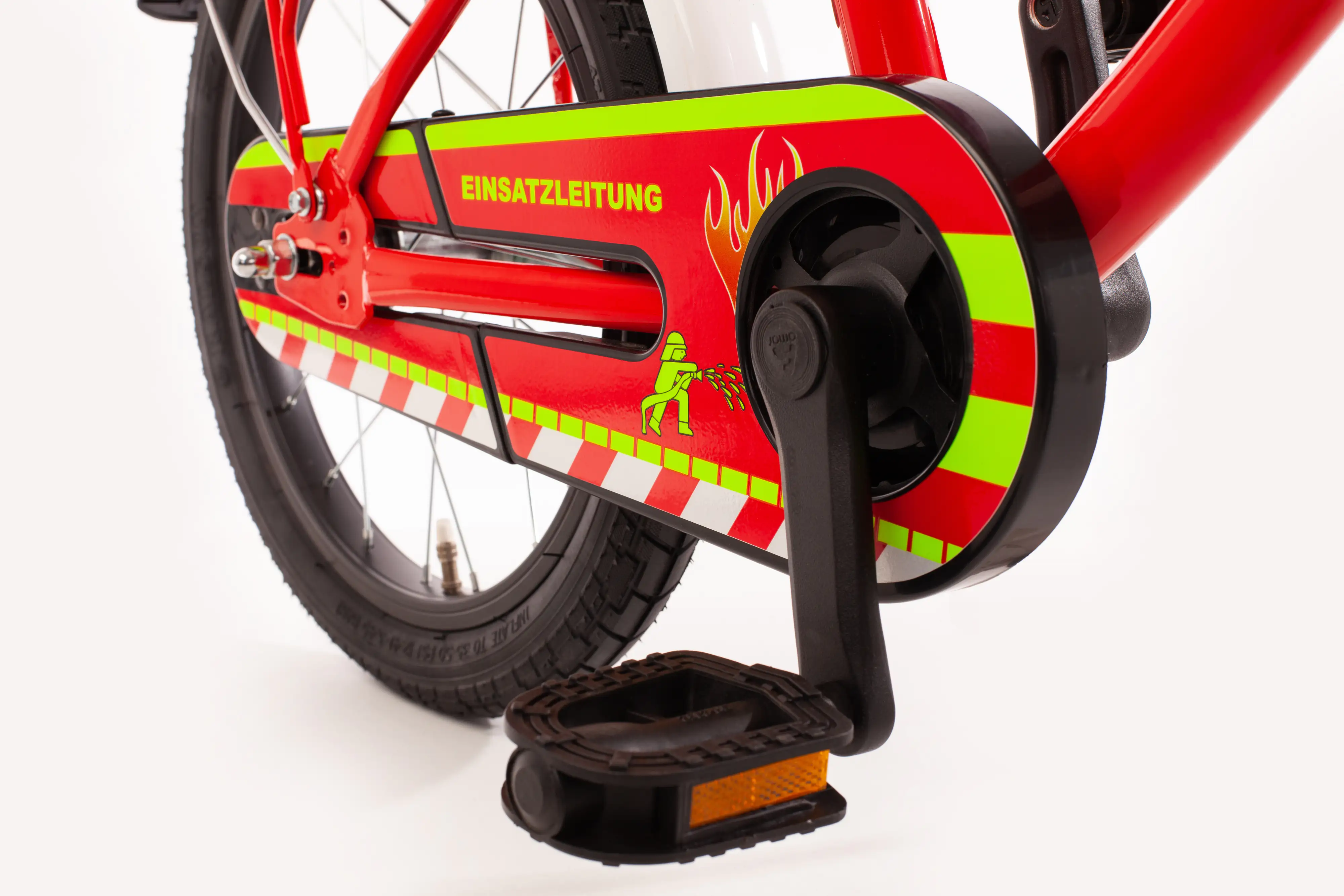 Bachtenkirch Kinderfahrrad Feuerwehr 18 Zoll feuerrot Bachtenkirch Kinderfahrrad Feuerwehr 18 Zoll feuerrot