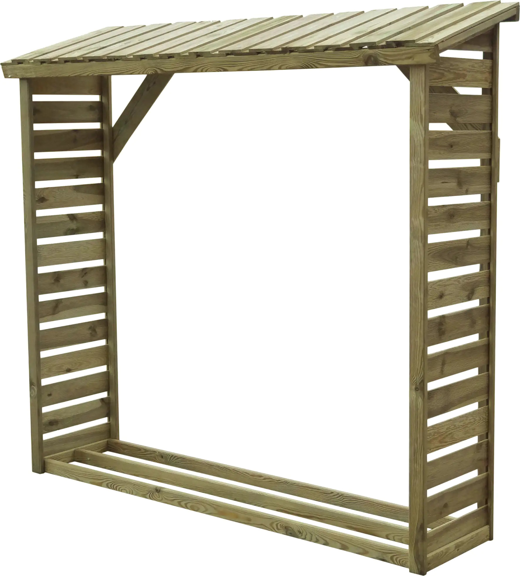 5900886391665 Kaminholzregal Nadelholz 196 x 180 x 52 cm, kesseldruckimprägniert