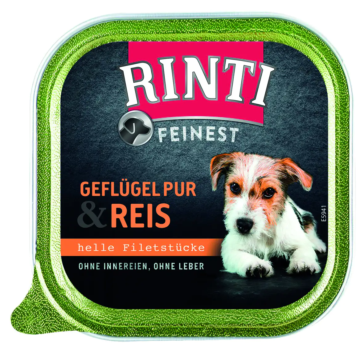 Rinti Feinest Geflügel pur & Reis 150 g Adult