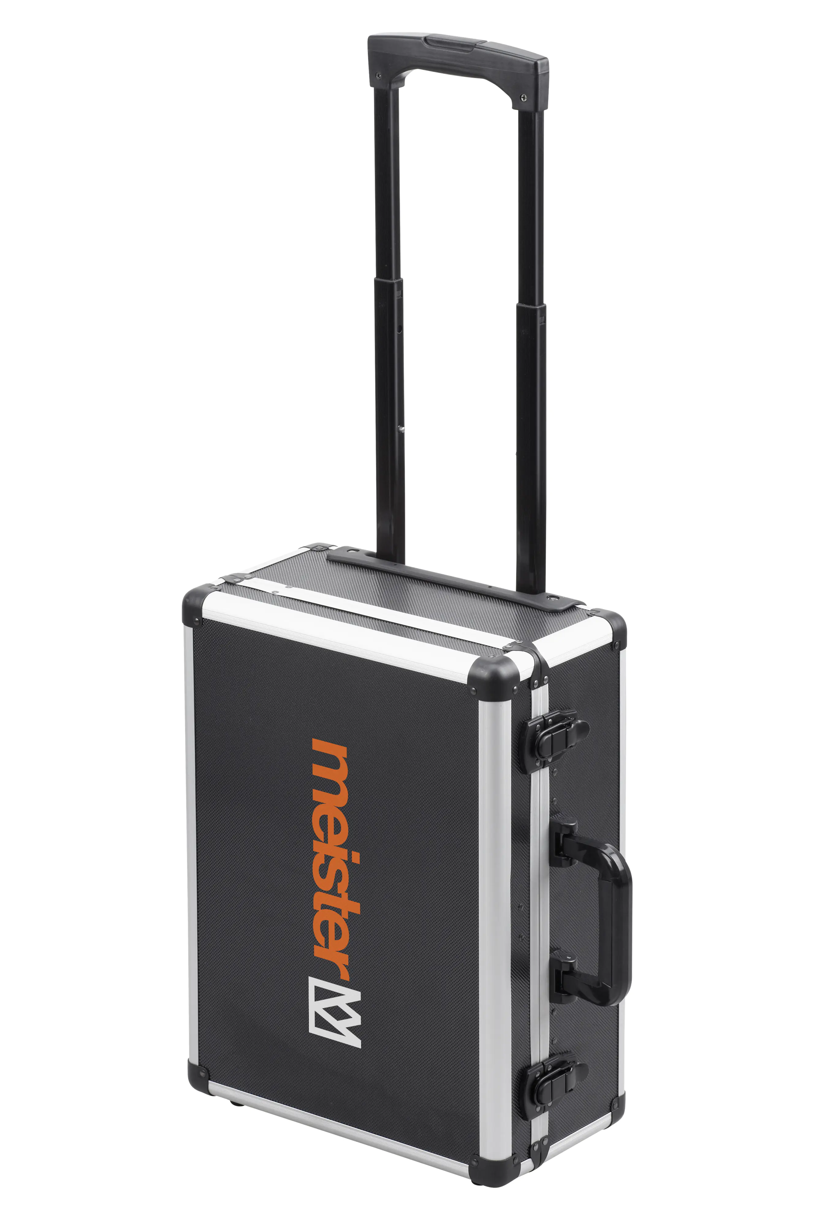 Meister Werkzeugkoffer-Trolley WK156 rollbar mit Teleskopgriff 156-teilig