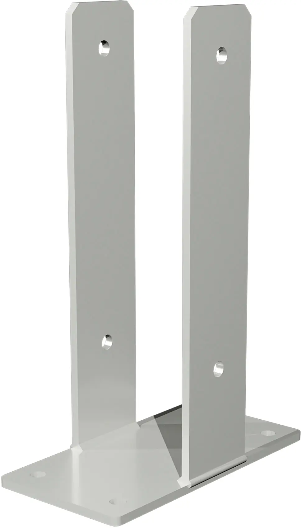 Plus U-Pfostenfuss Fundamentsmontage - 9x9x30 cm