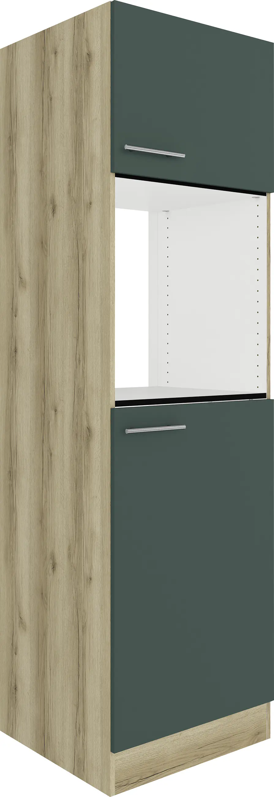 Optifit Hochschrank Savona 405 steingrün/eiche 60 cm 