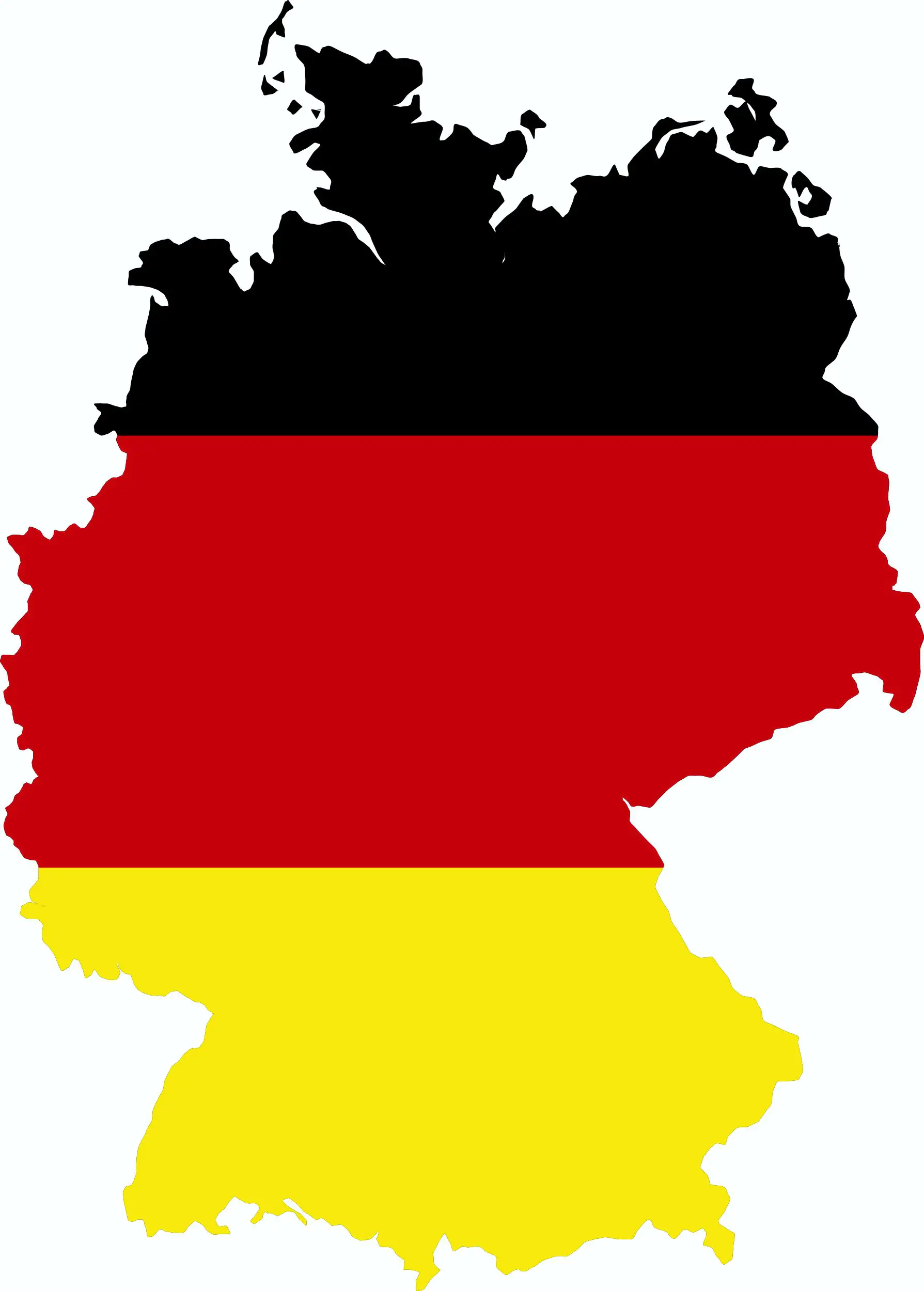 4002341218447 Hermann Schütz Aufkleber Deutschland Landkontur Dimension 70x55mm