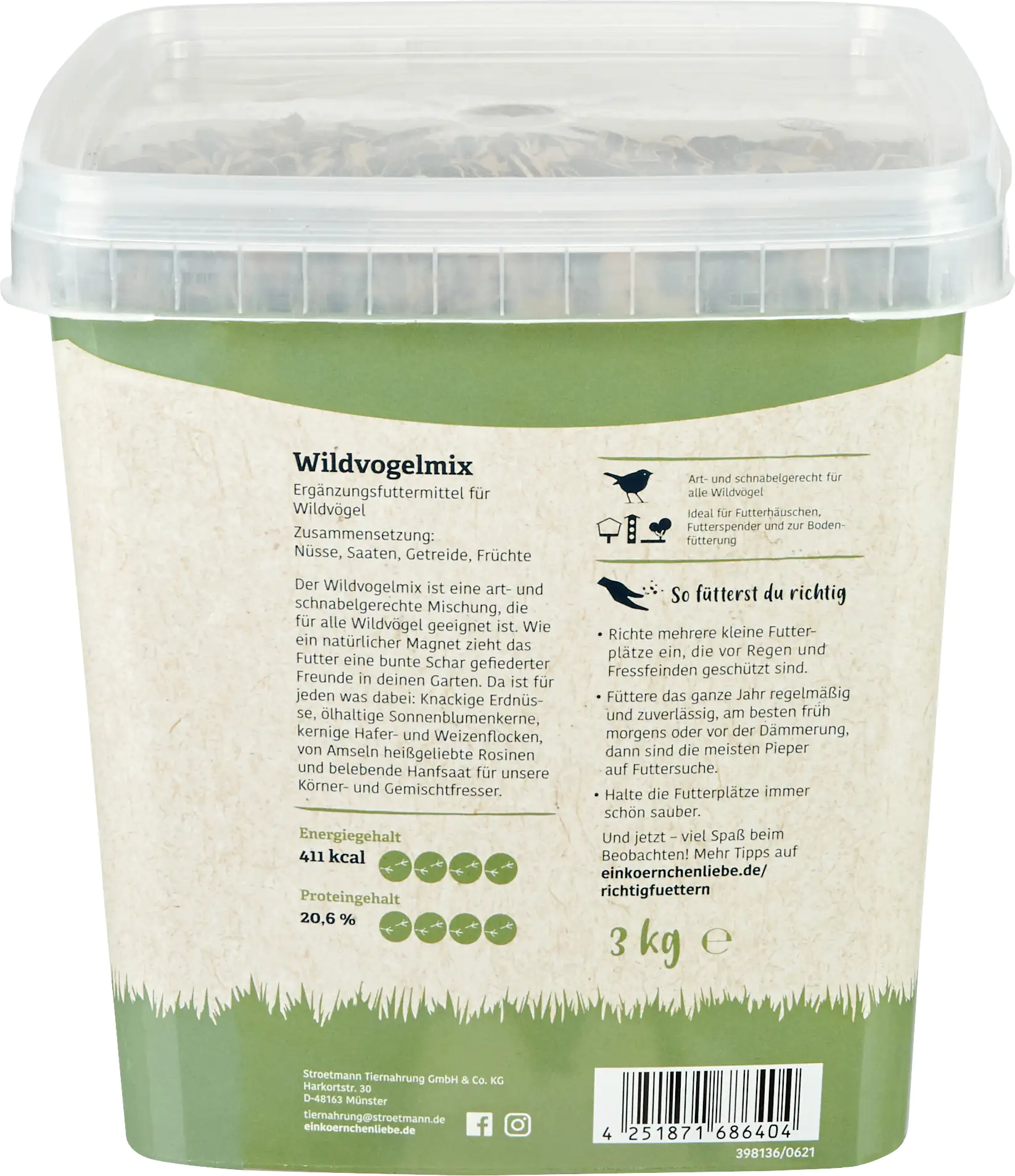 Elles Wildvogelmix 3 kg Elles Wildvogelmix 3 kg