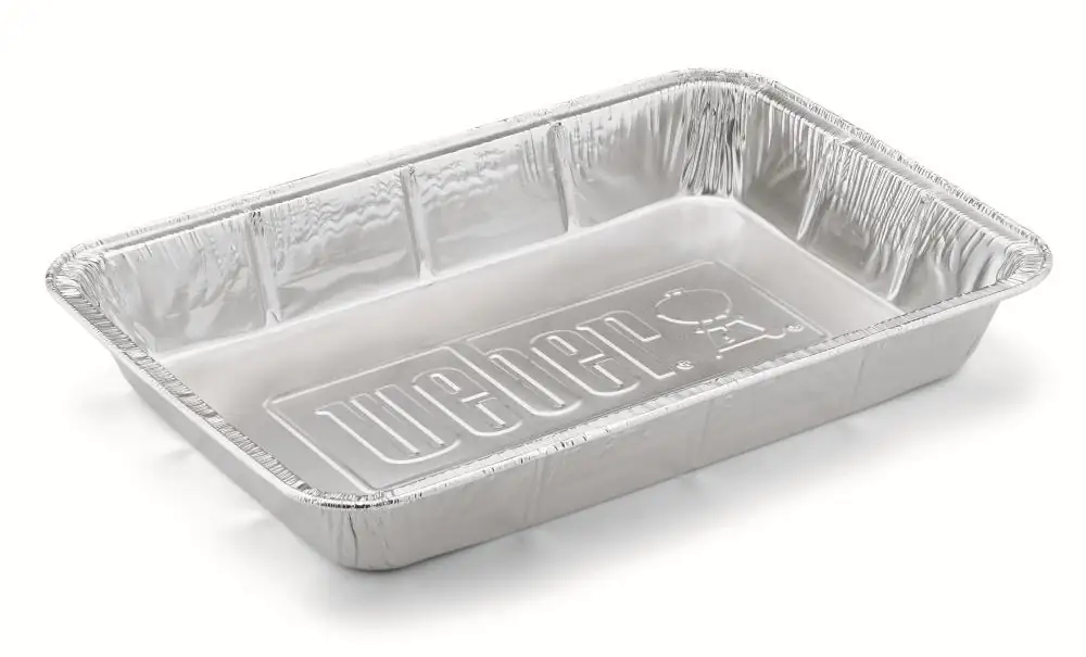Weber Tropfschalen Aluminium, 10 Stück Weber Tropfschalen Aluminium, 10 Stück