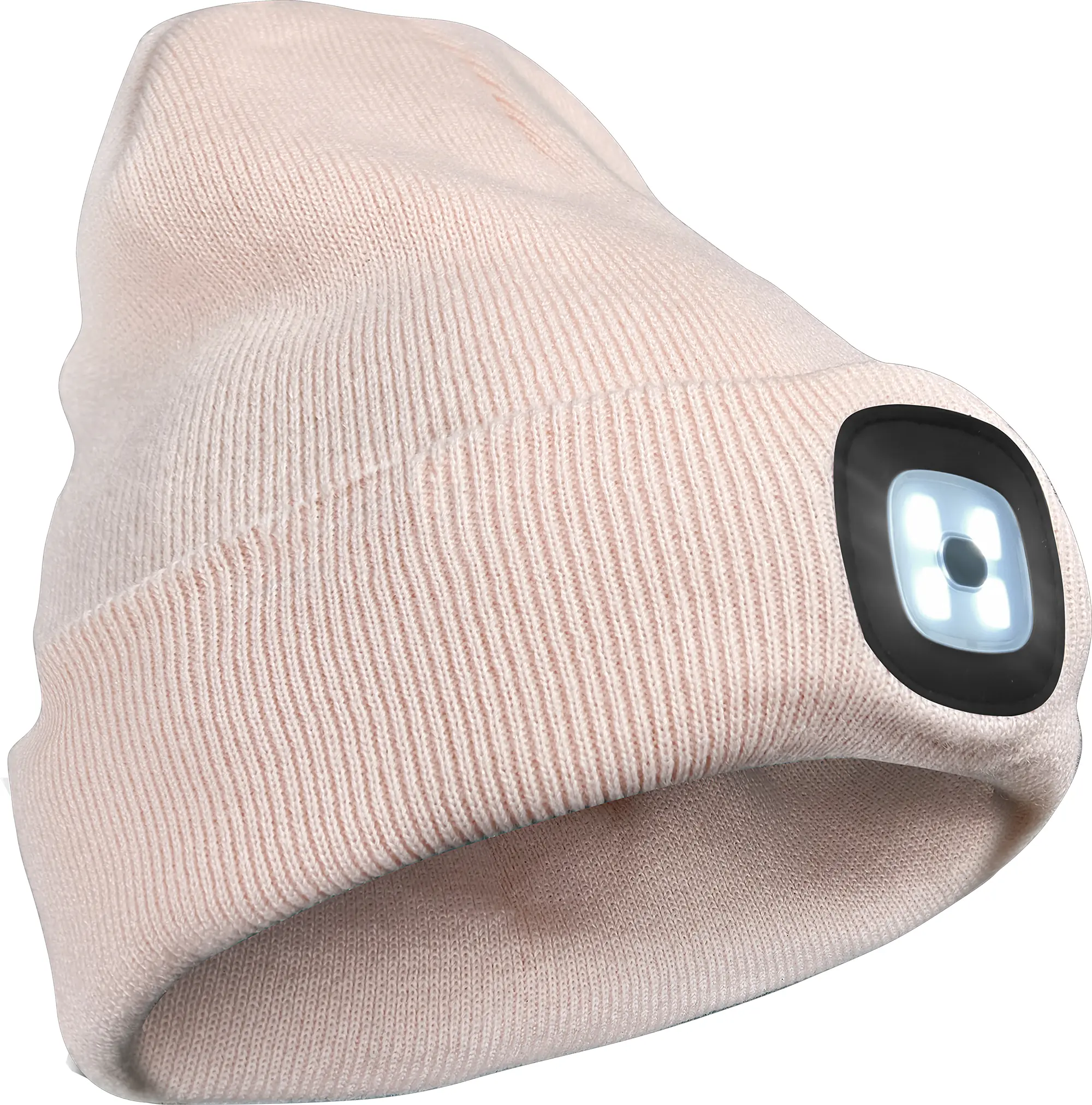 Primaster Mütze Beanie mit LED-Licht laden per USB Primaster Mütze Beanie mit LED-Licht laden per USB