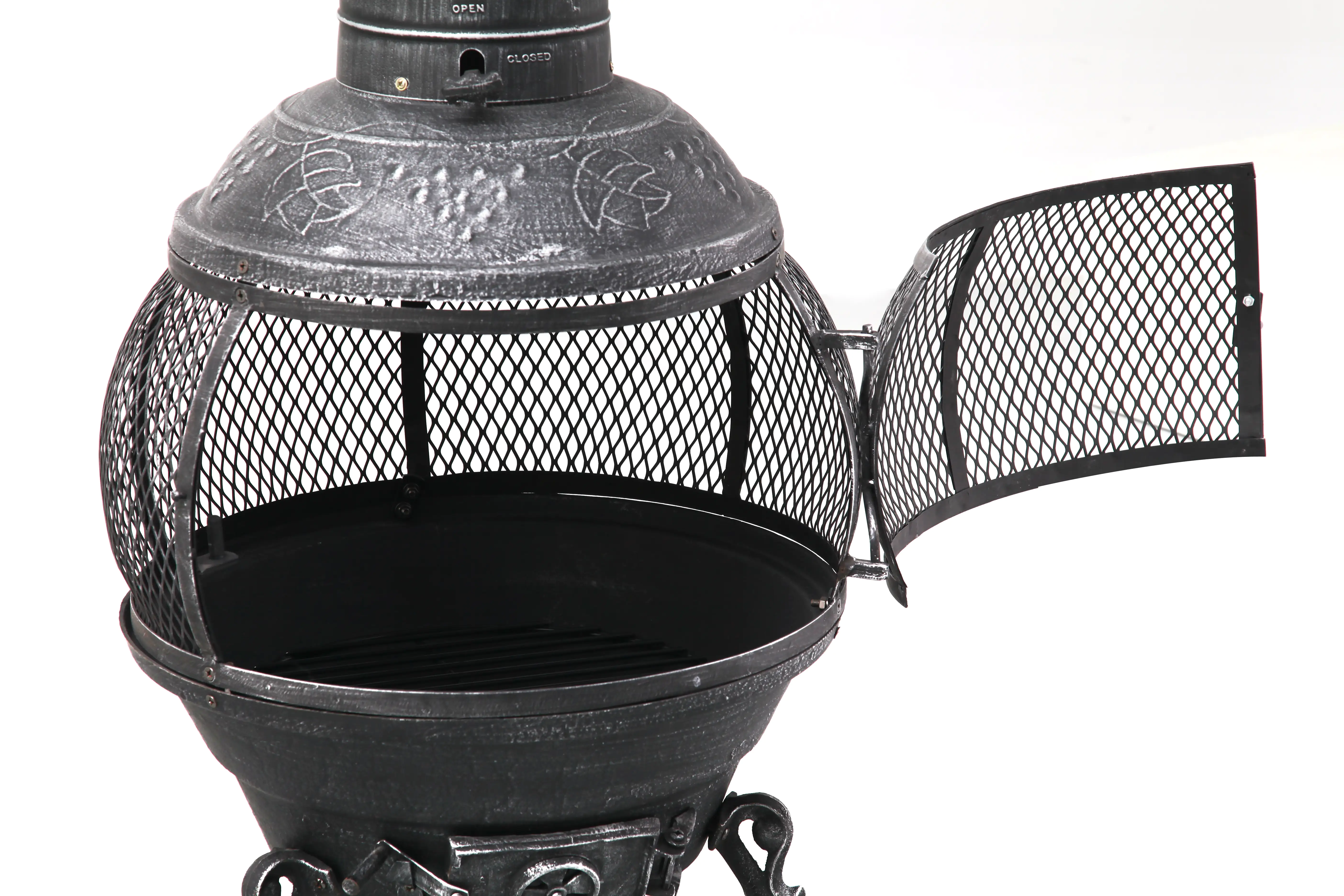 4011964010345_2 Tepro Guss-Feuerstelle Jacksonville schwarz/grau