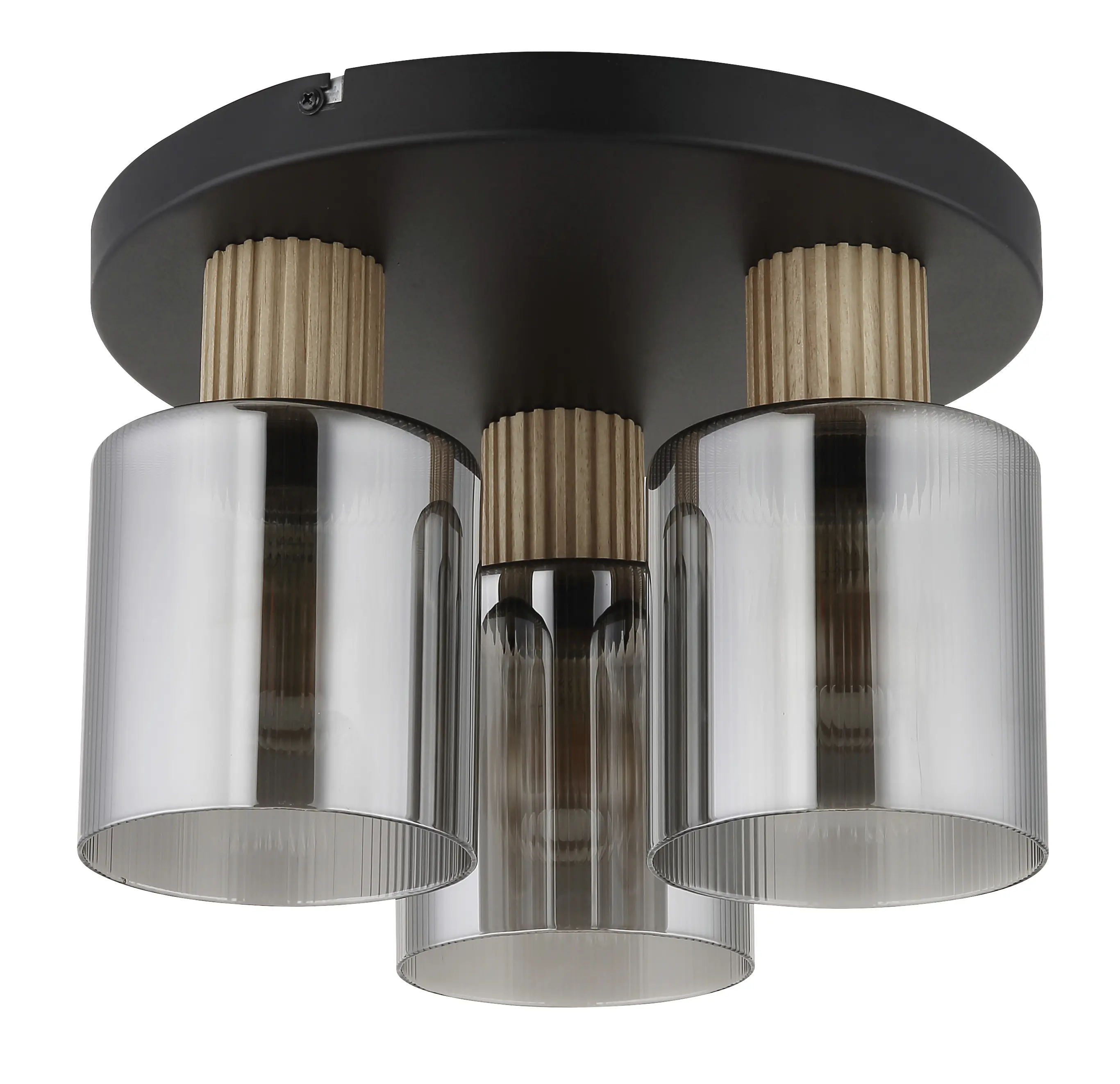 Globo Deckenleuchte Aleidis 30 x 21 cm Ø x H schwarz matt