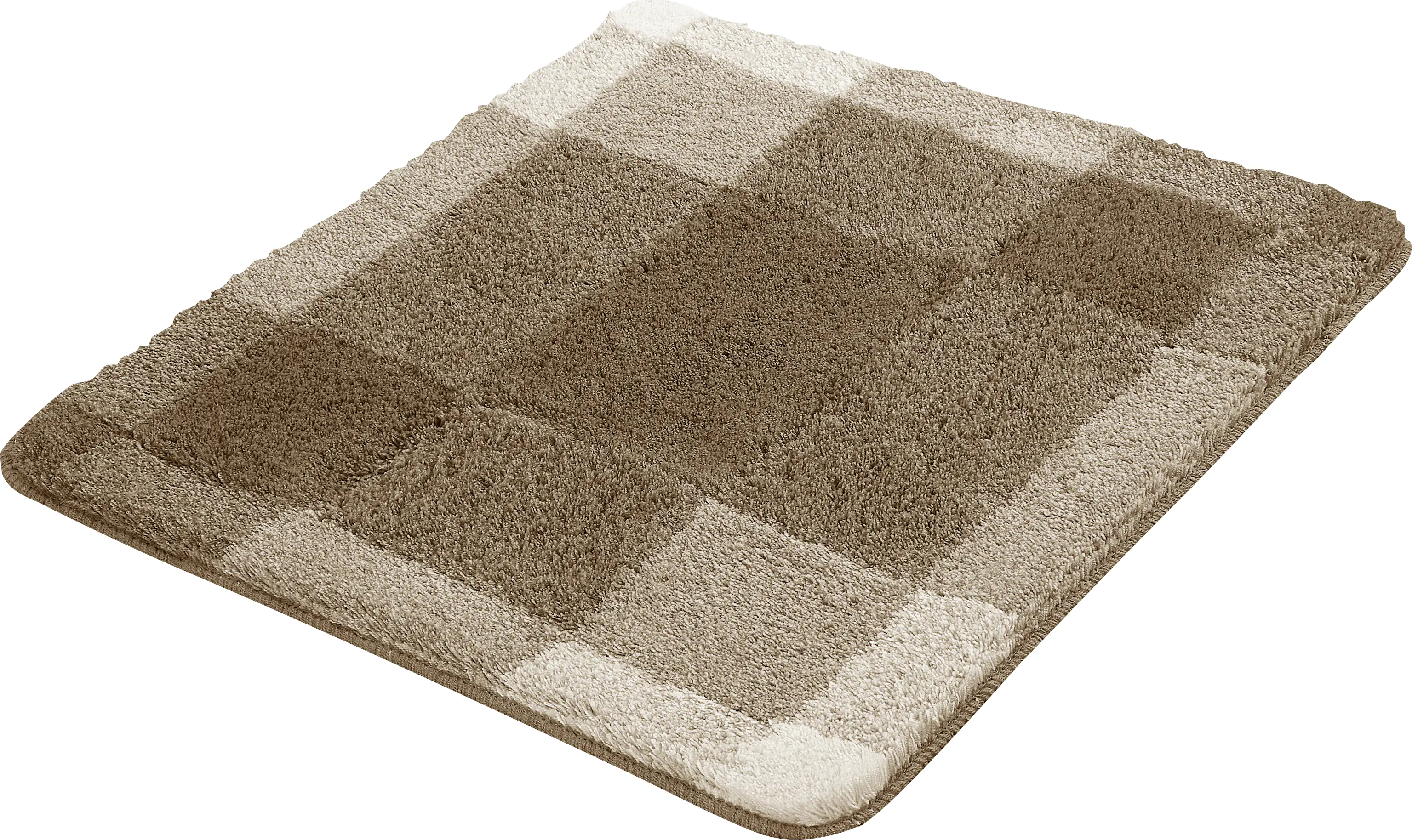 Kleine Wolke Badteppich Mix taupe 55 x 65 cm