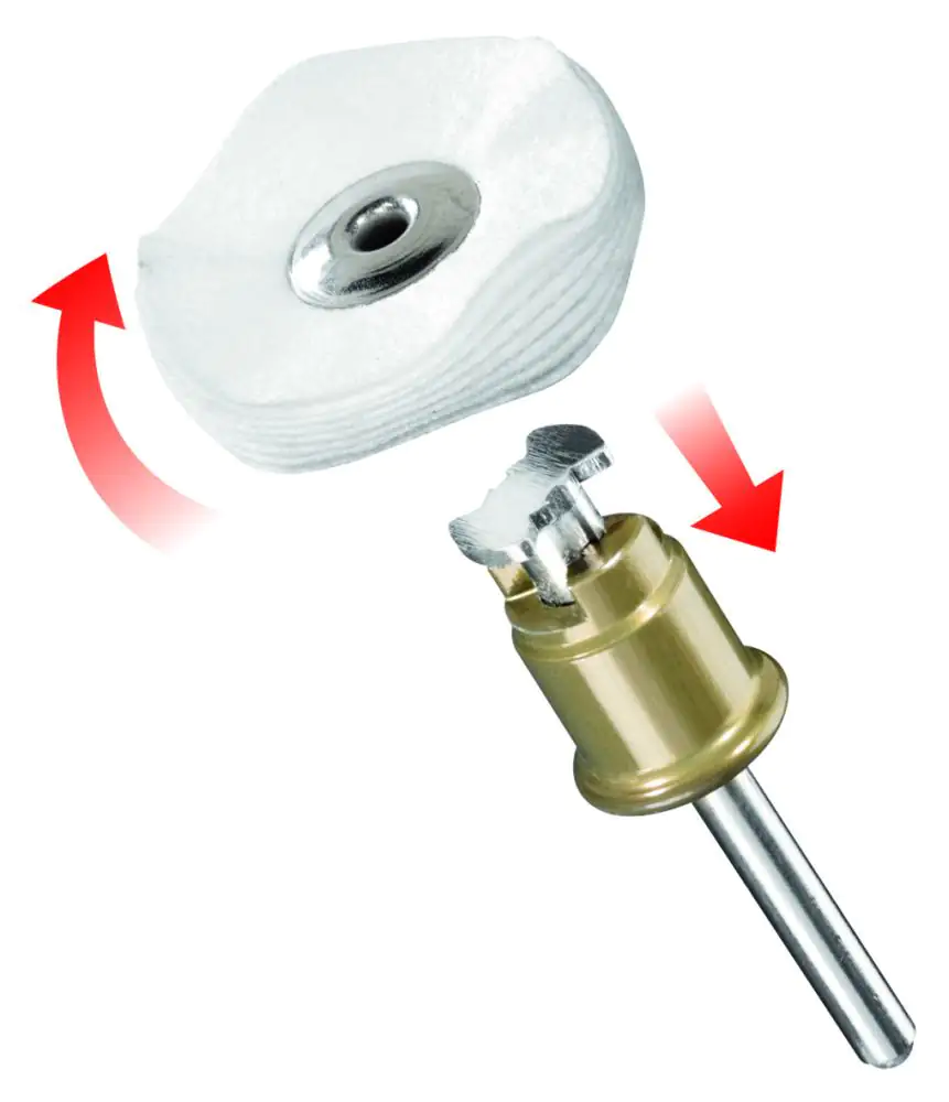 Dremel Textilpolierscheibe SpeedClic Ø 25 mm
