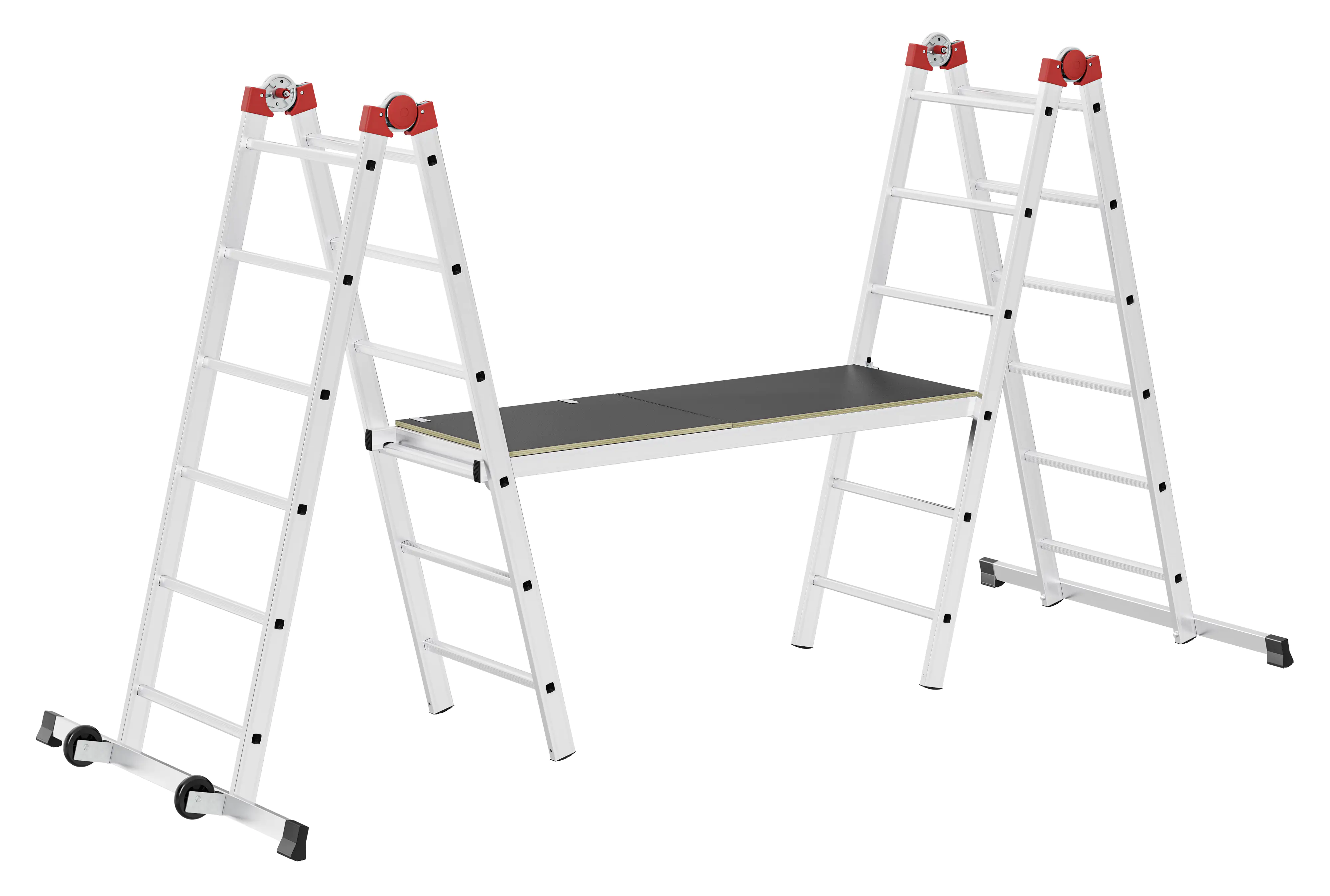 Hailo Aluminium-Multifunktionsgerüst G60 4,33 m Hailo Aluminium-Multifunktionsgerüst G60 4,33 m