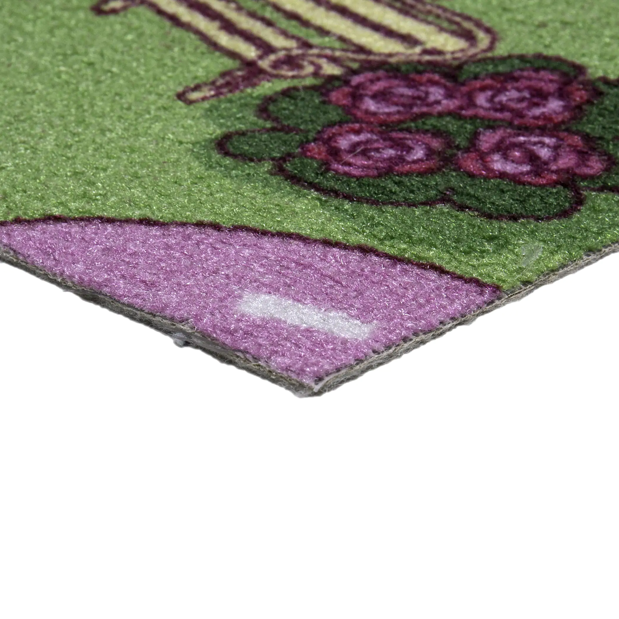 4002398710161_4 Andiamo Kinderteppich Straßenteppich Sweet Town nach Maß pink 4 m breit