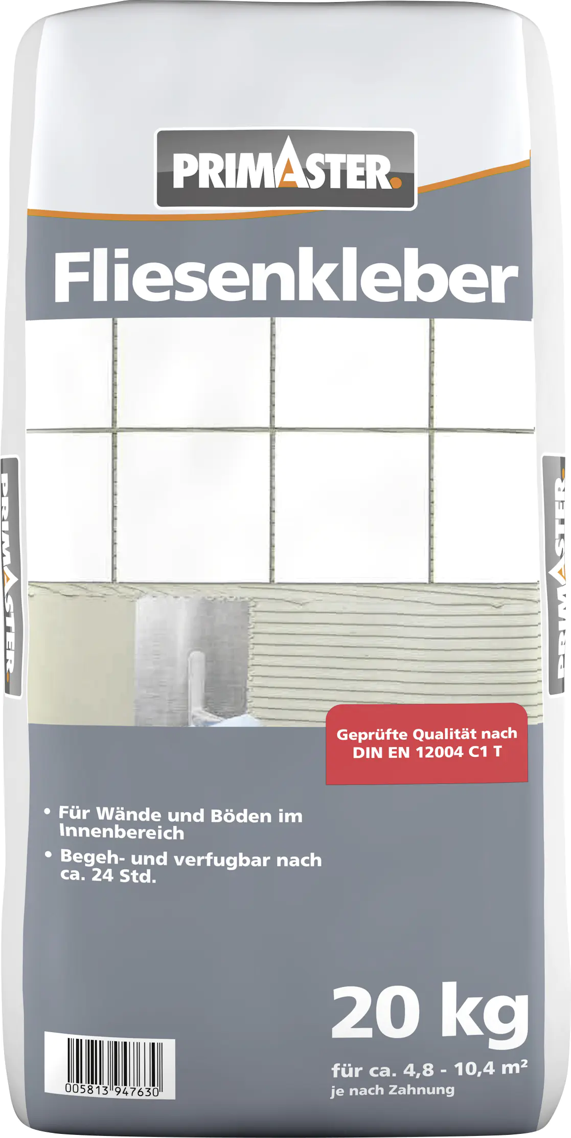 Primaster Fliesenkleber 20 kg Produktbild: Primaster Fliesenkleber 20 kg