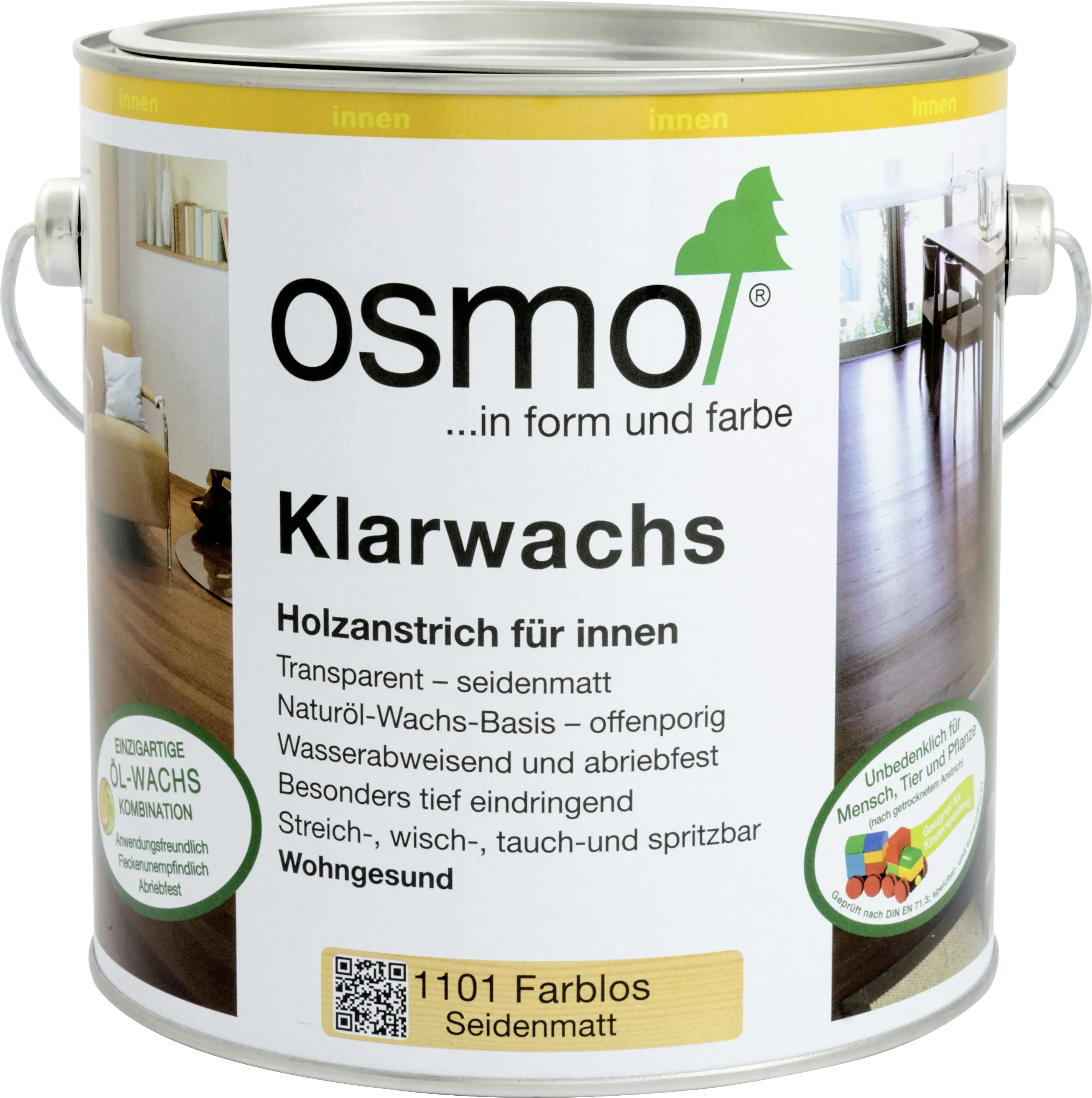 Osmo Klarwachs 2,5 l, farblos