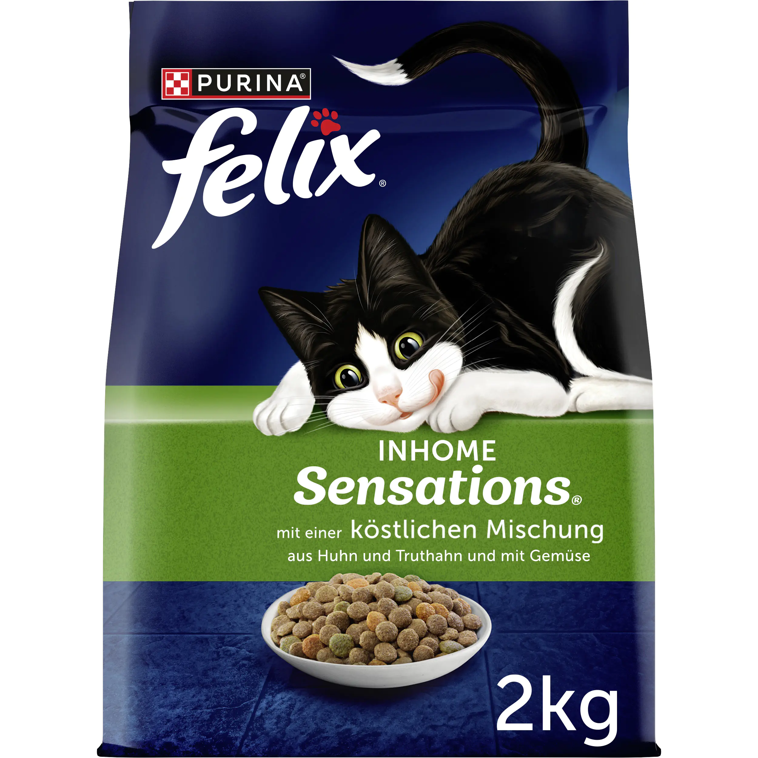 Felix Inhome Sensations mit Huhn und Gemüse 2 kg Felix Inhome Sensations mit Huhn und Gemüse 2 kg