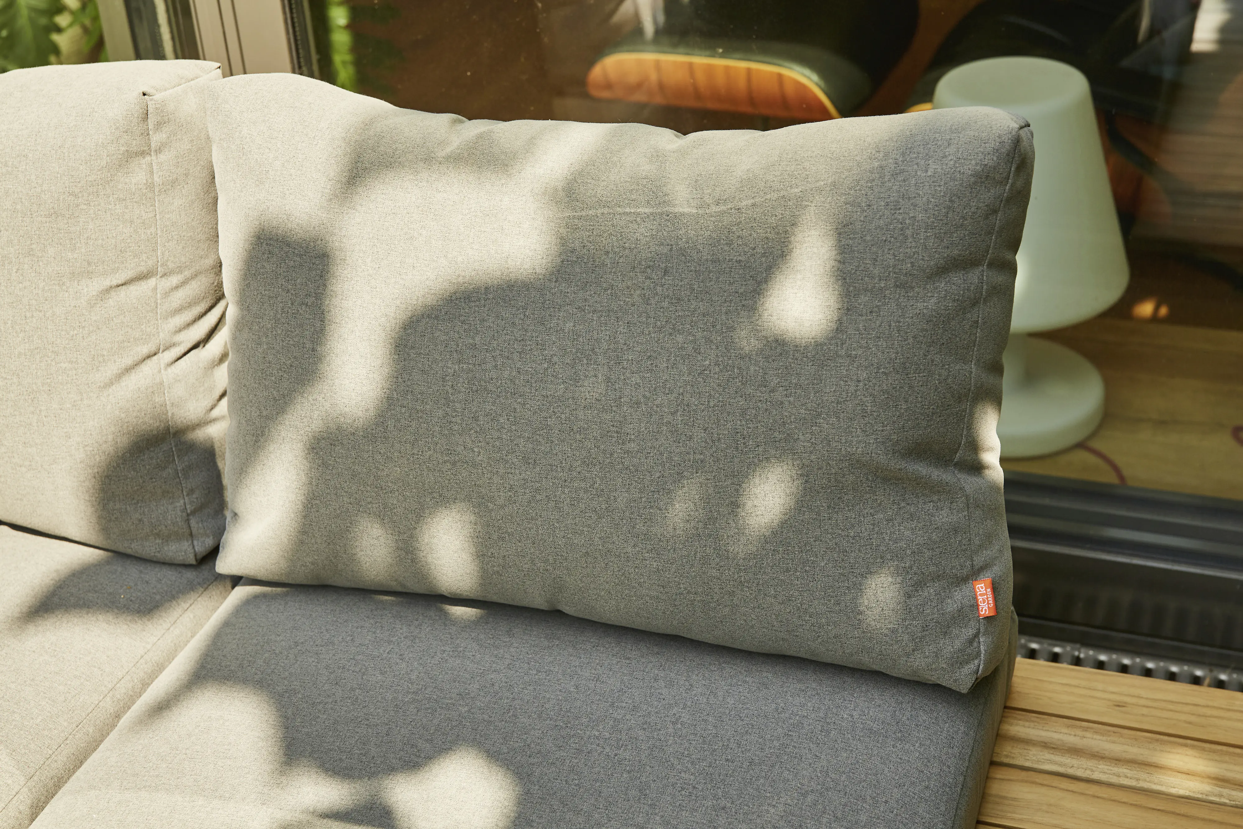 Siena Garden Gartenmöbel-Set Alvida Holz/Aluminium inkl. Kissen 7-tlg.