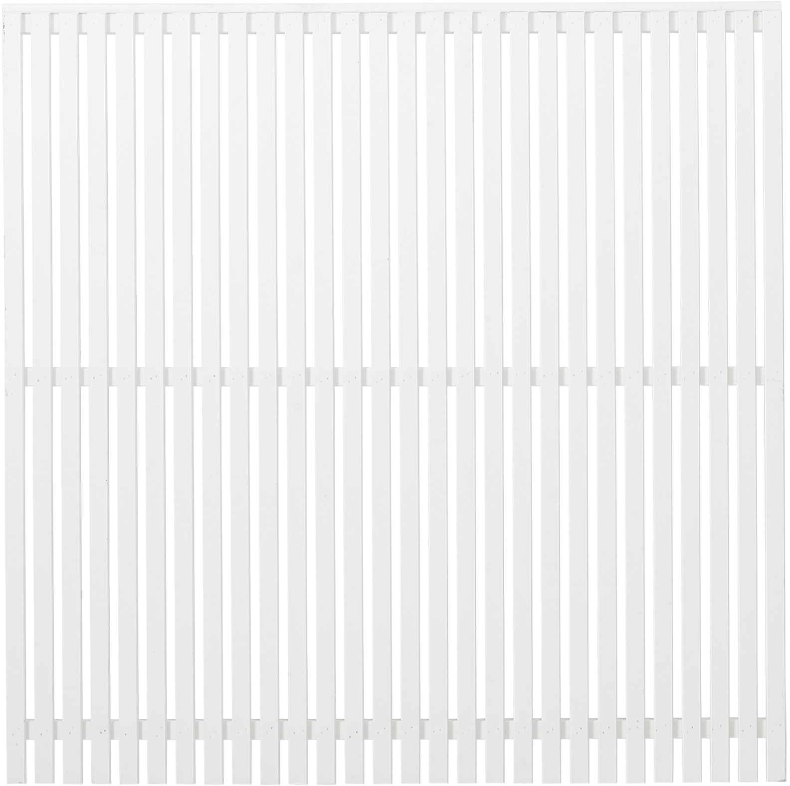 Plus Zaun Sendai 180 x 180 cm RAL 9010 Weiß kaufen Globus Baumarkt