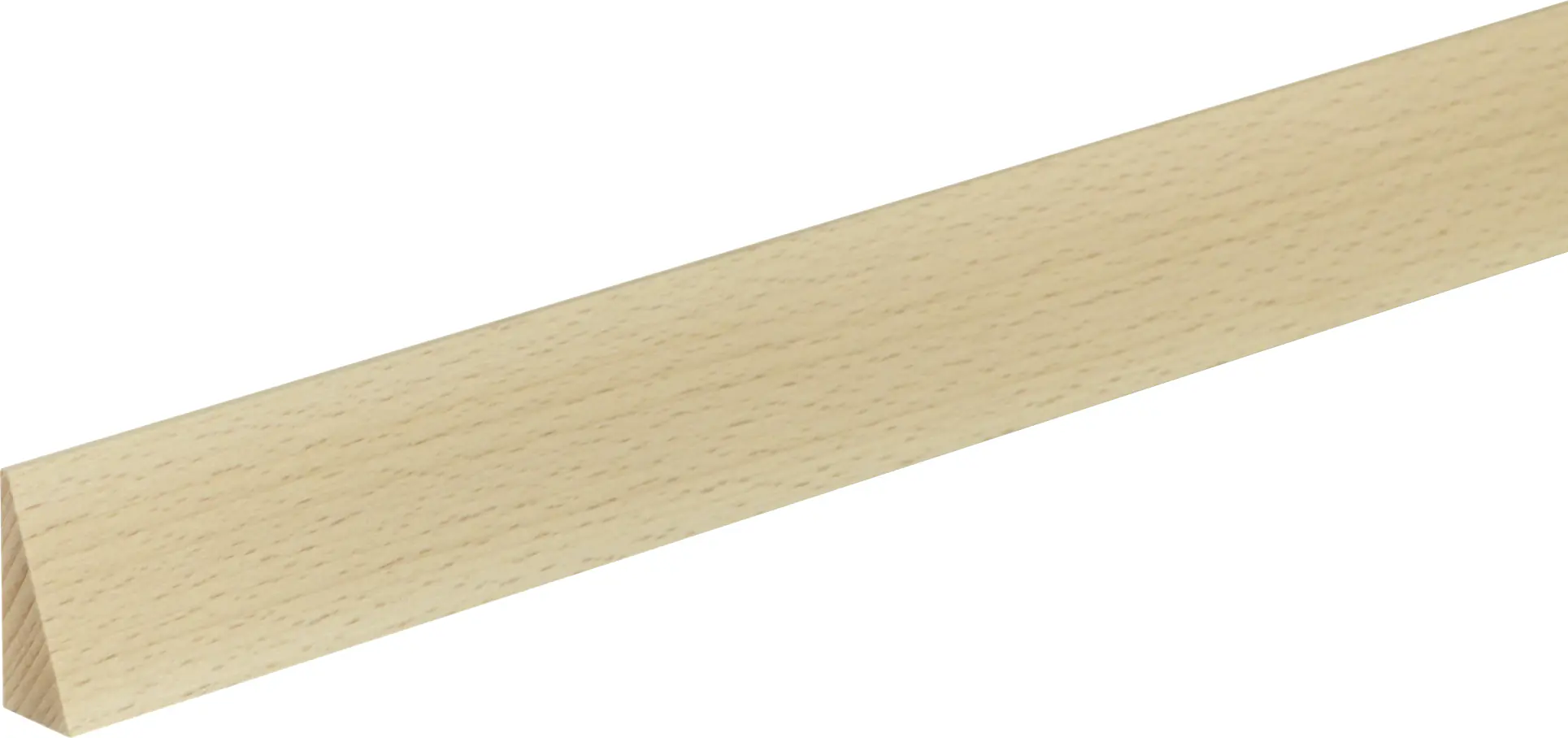 FN Neuhofer Dreikantleiste 95 cm 35 x 15 mm Buche