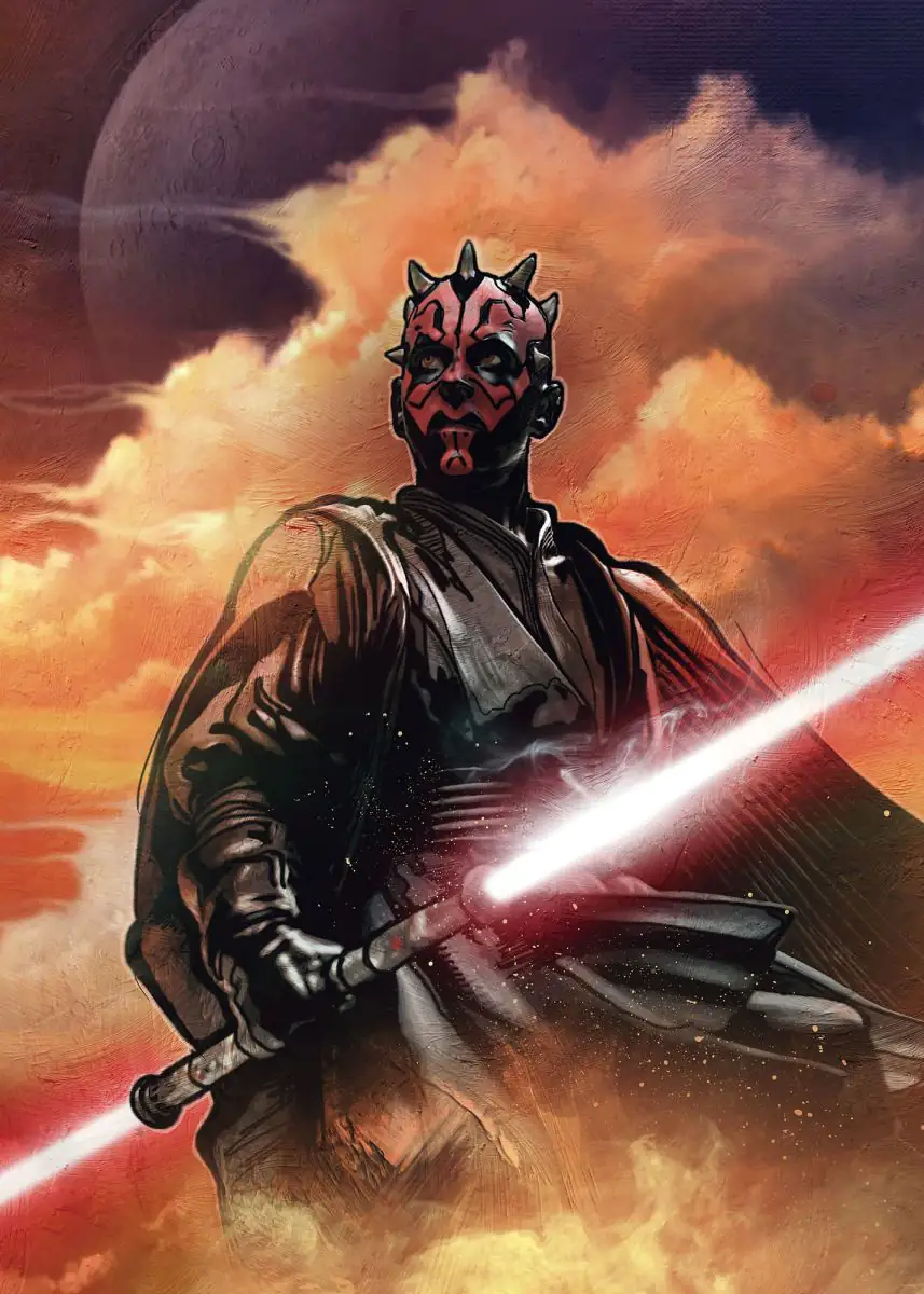 4055065510311 Komar Vlies Fototapete Star Wars Classic Darth Maul 200 x 280 cm