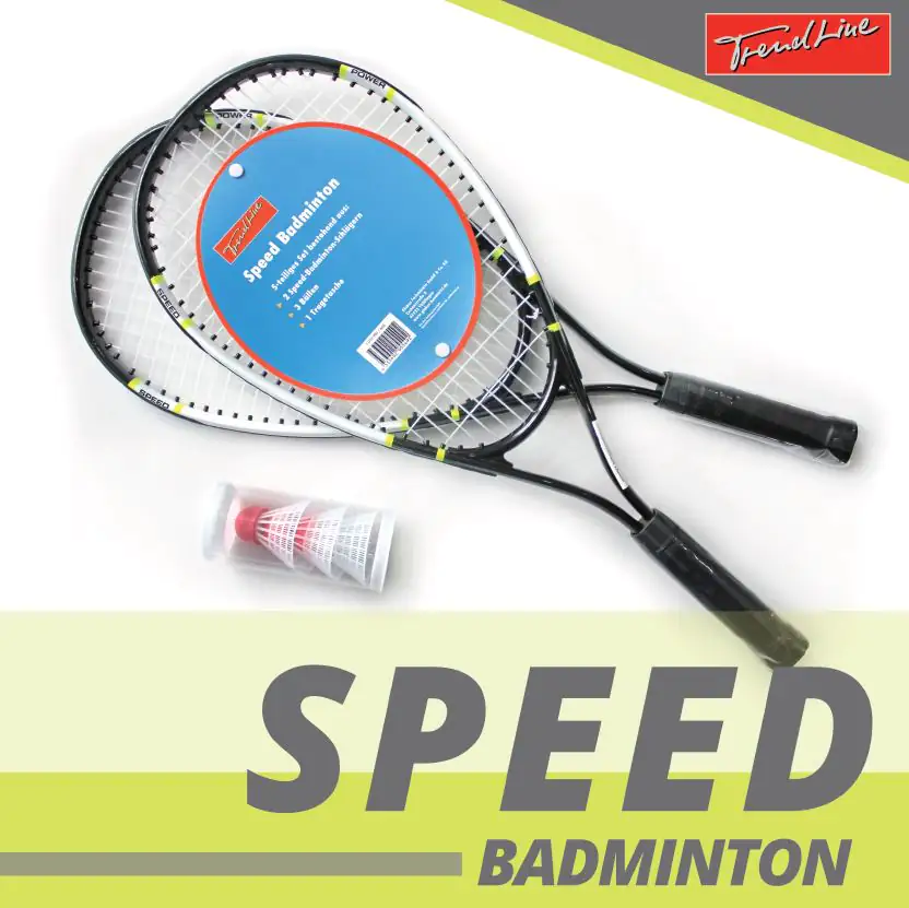 Trendline Speed Badminton-Set 2-teilig