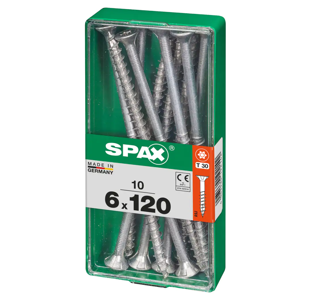 Spax Universalschrauben 6.0 x 120 mm TX 30 - 10 Stk.