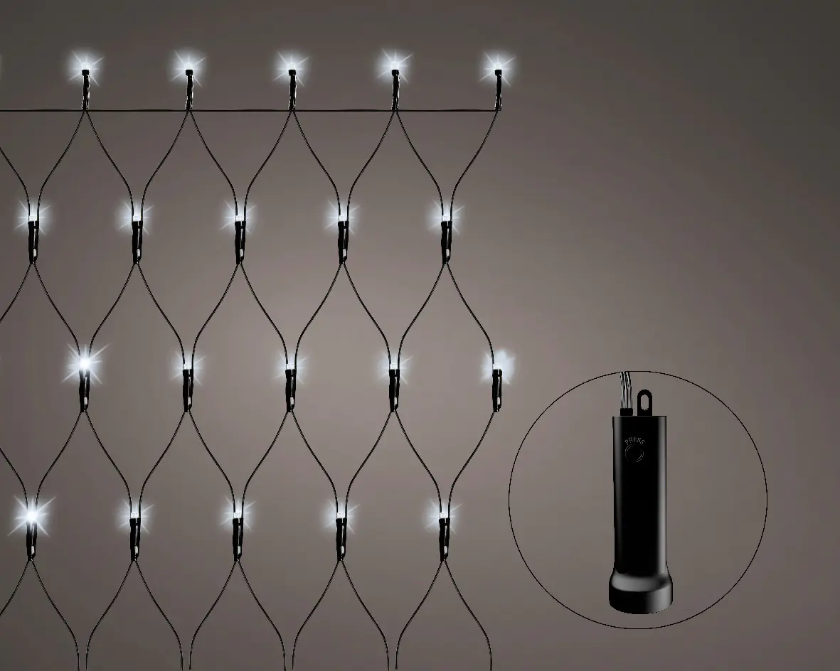Kaemingk Durawise Lichternetz 192 Lichter kaltweiß