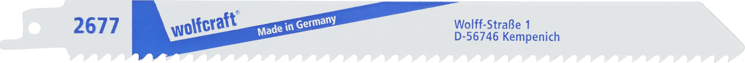 Wolfcraft Säbelsägeblatt 210 mm Bi-Metall