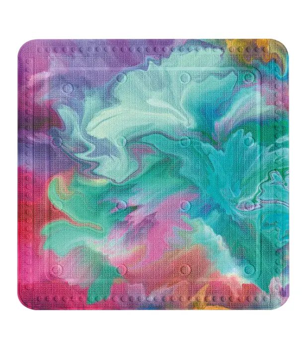 Kleine Wolke Duscheinlage Fusion multicolor 55 x 55 cm