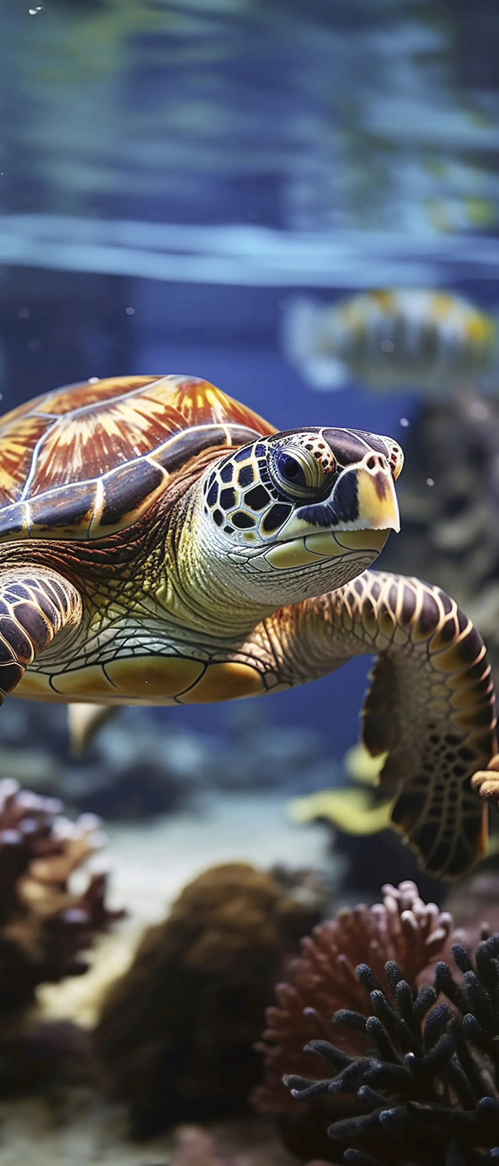 Schulte Duschrückwand DecoDesign Foto 90 x 210 cm Schildkröte