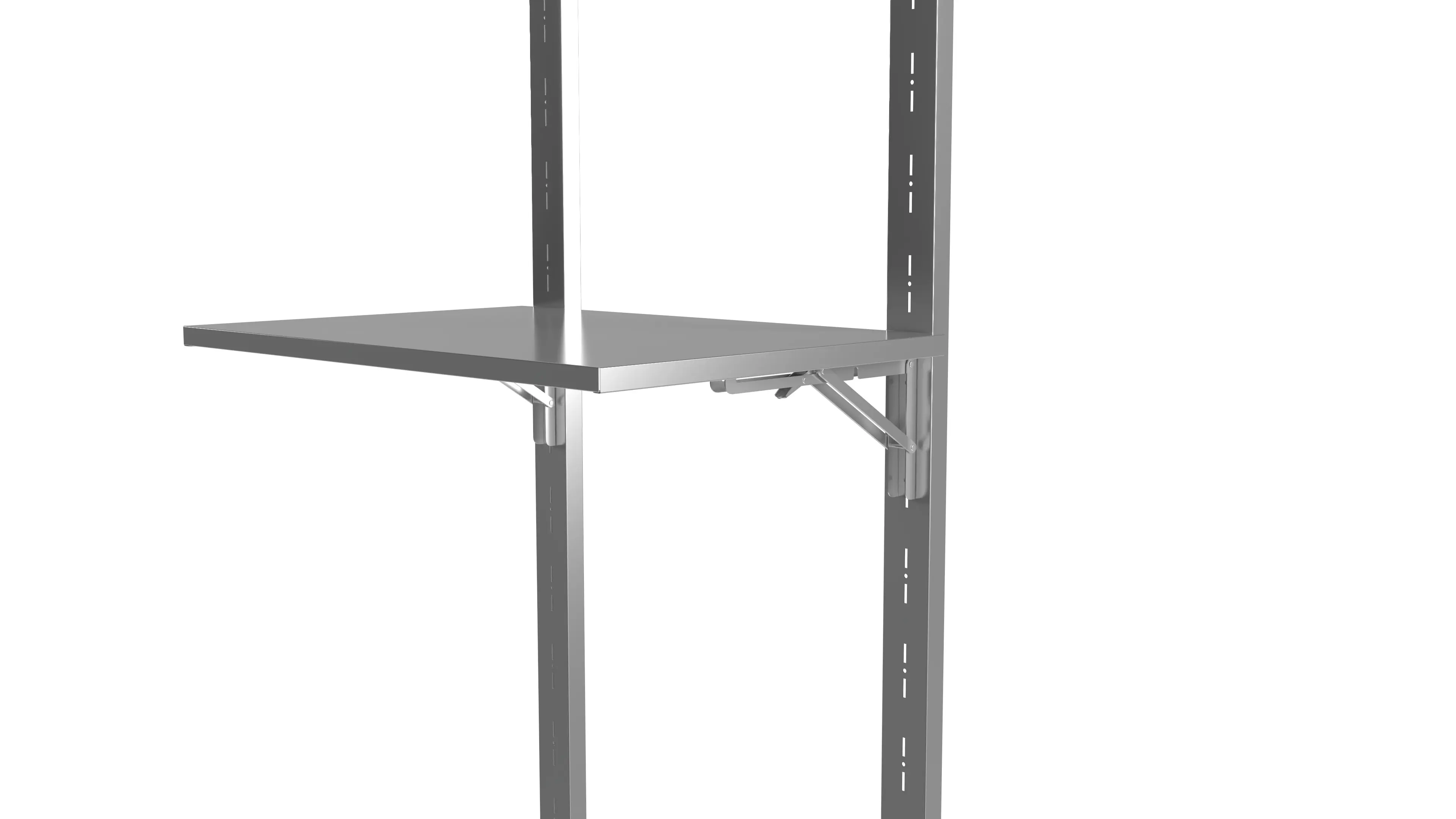 Floraworld Klapptisch für Gerätehaus verzinkt 70 cm 