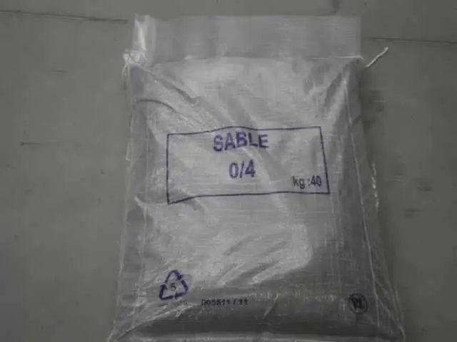 Sand 0 - 4 mm natur 1000 kg Big Bag