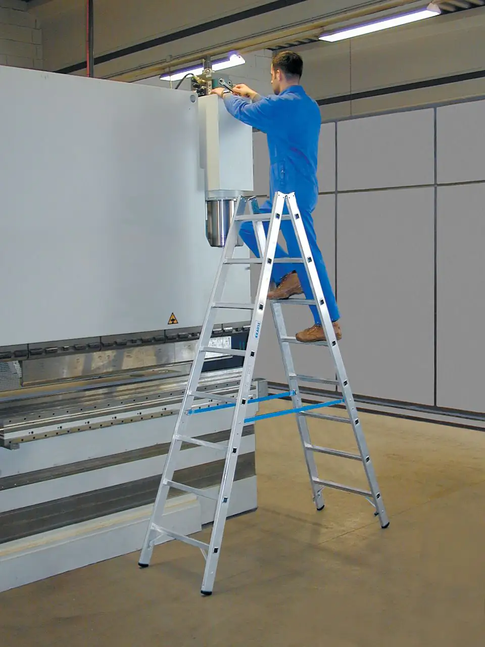 Krause Aluminium-Doppelleiter STABILO 4,32 m