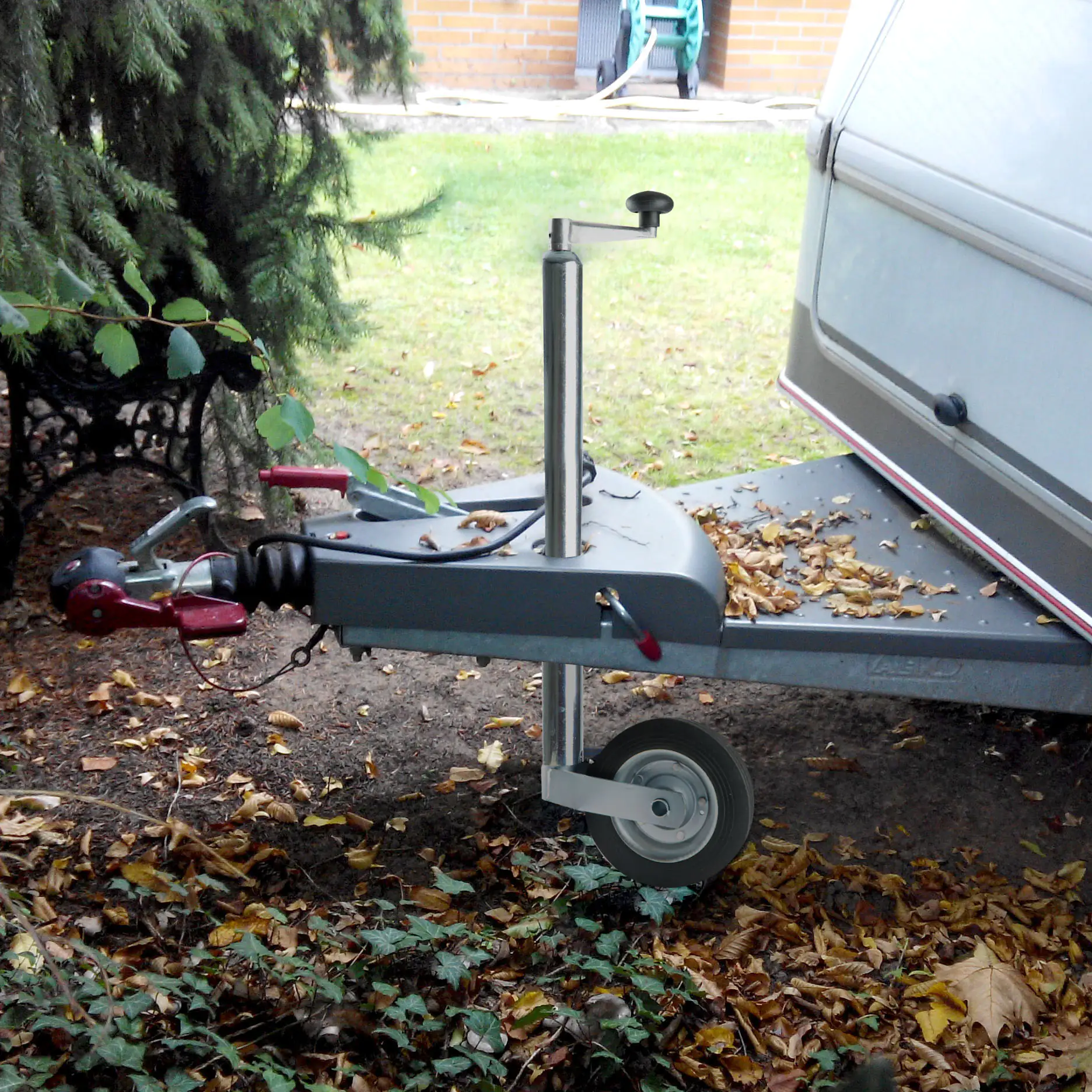 TrendLine Stützrad mit Kurbel universal TrendLine Stützrad mit Kurbel universal