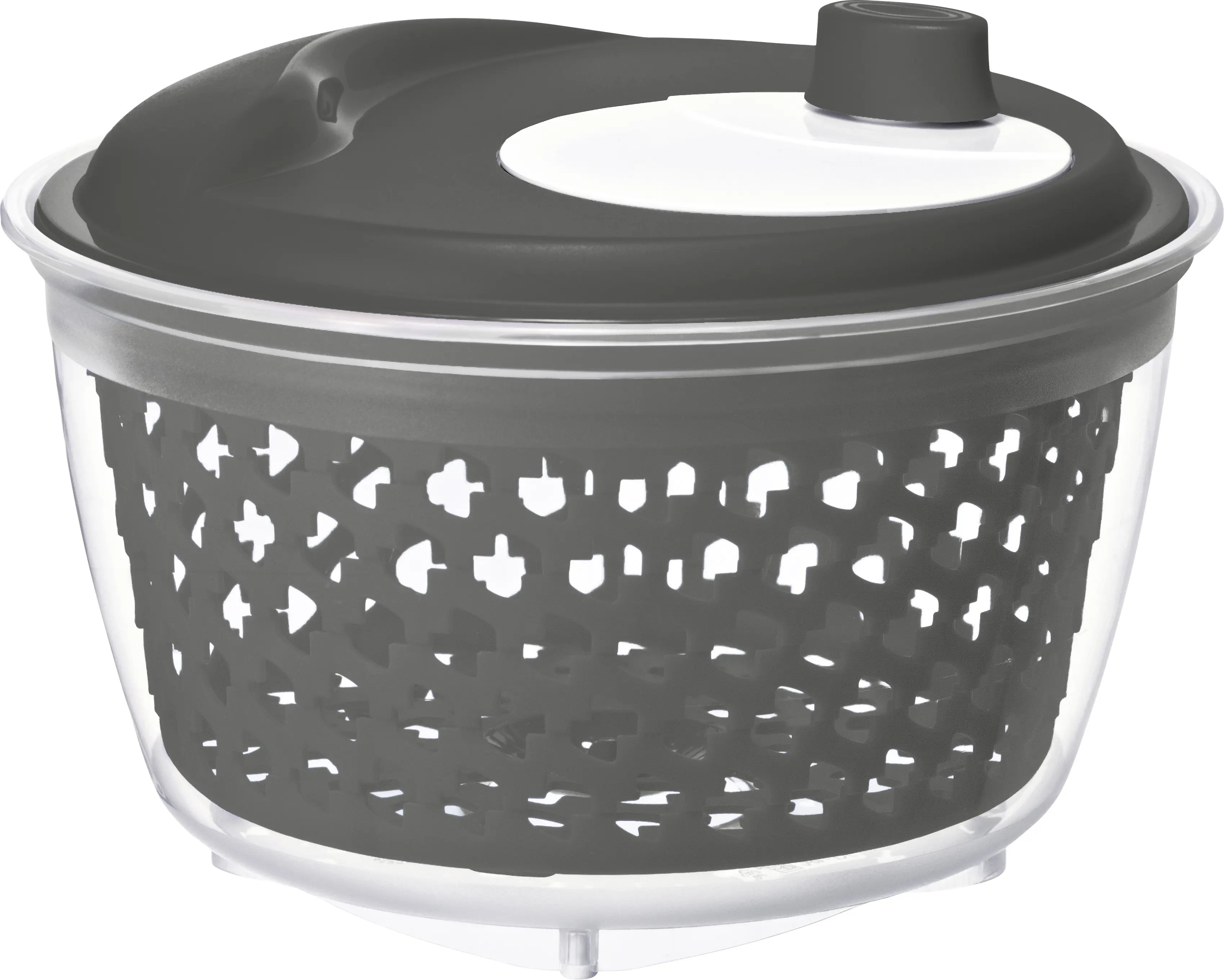 Rotho Salatschleuder Fresh 4,5 L schwarz