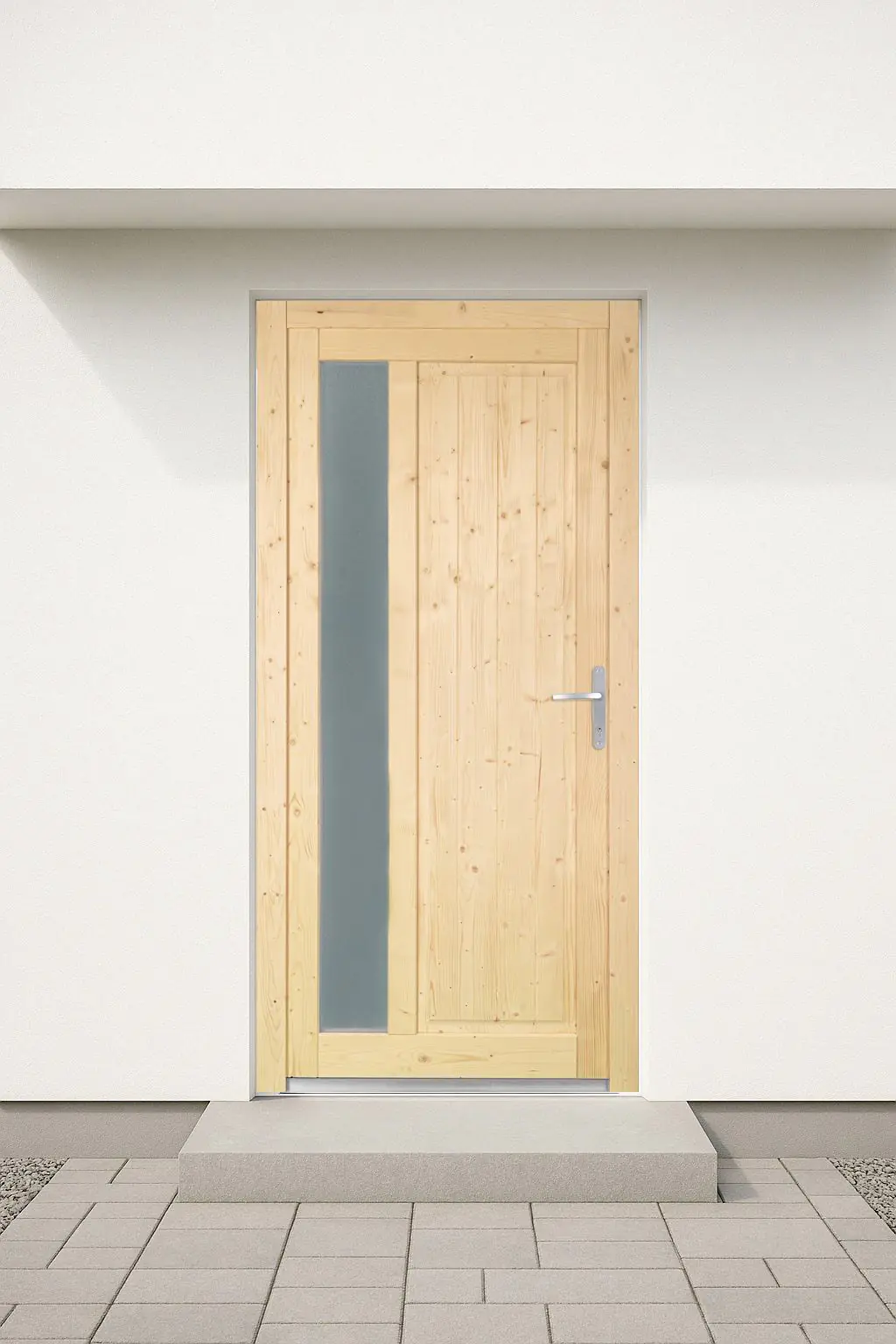 Panto Nebeneingangstür Holz 511 98 x 198 cm DIN rechts