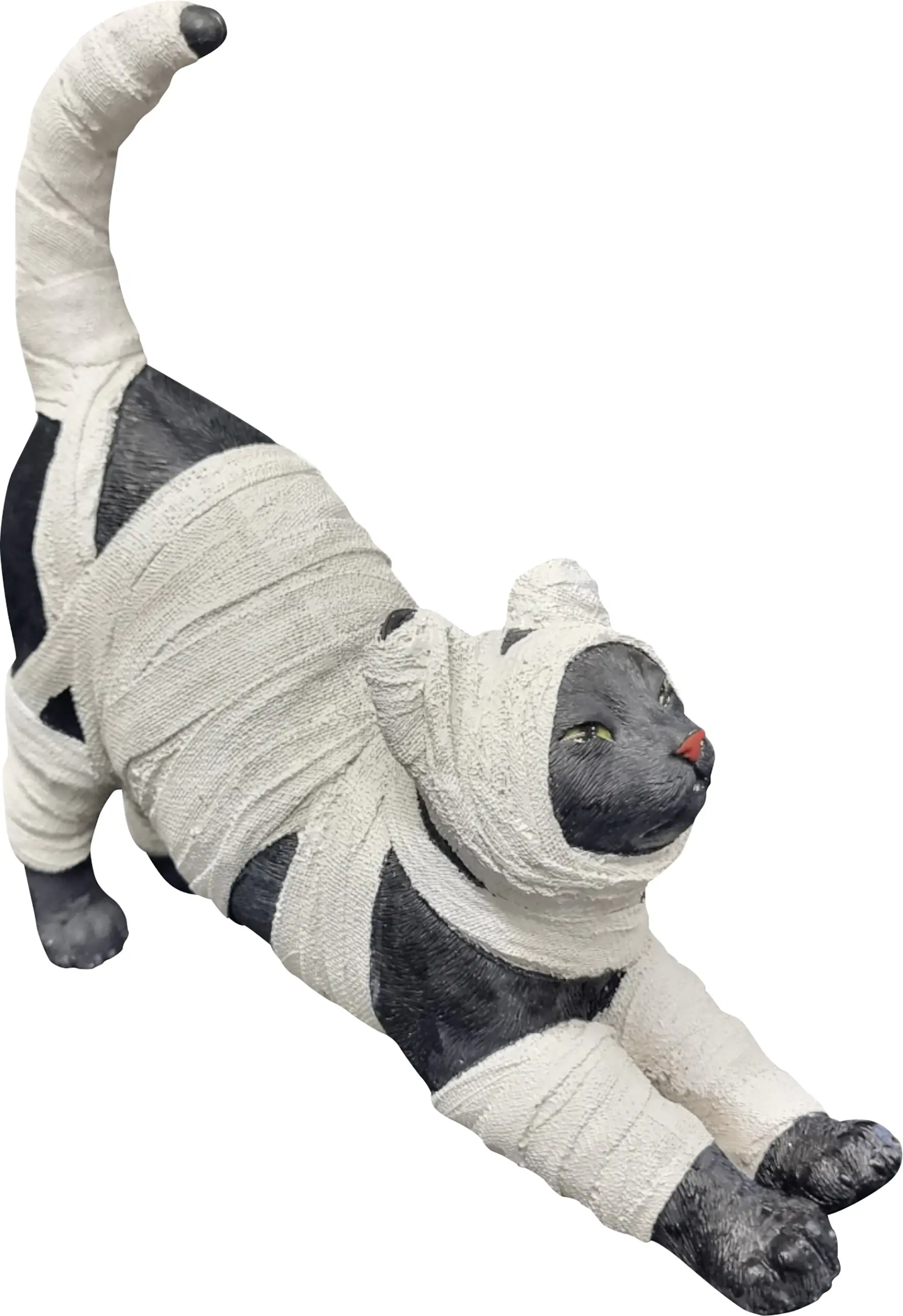 Dekofigur Katzen Mumie 27 cm bunt