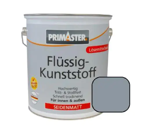 Primaster Premium Flüssigkunststoff RAL 7001  5 L silbergrau seidenmatt