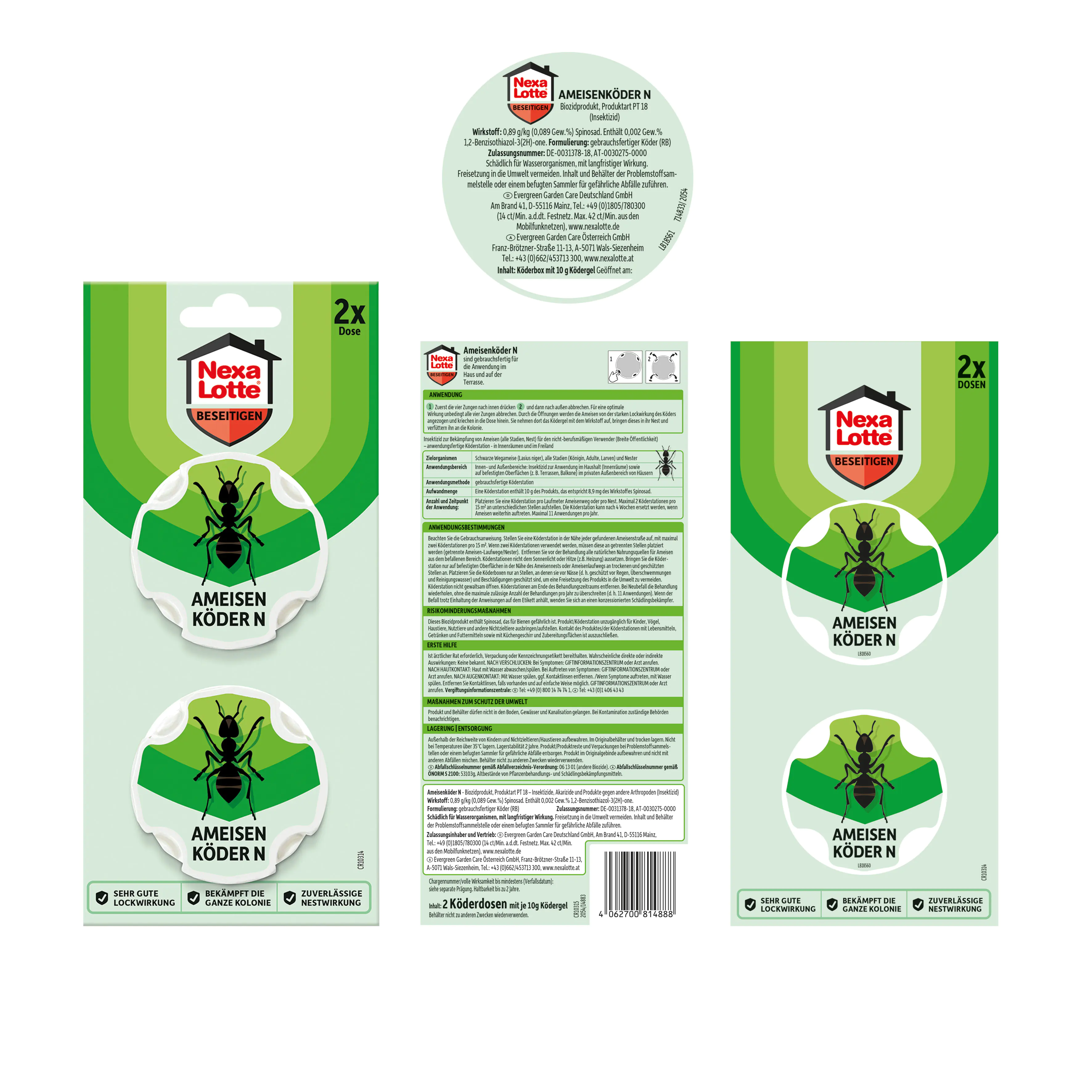 Nexa Lotte Ameisenköderdose N 2 Stück