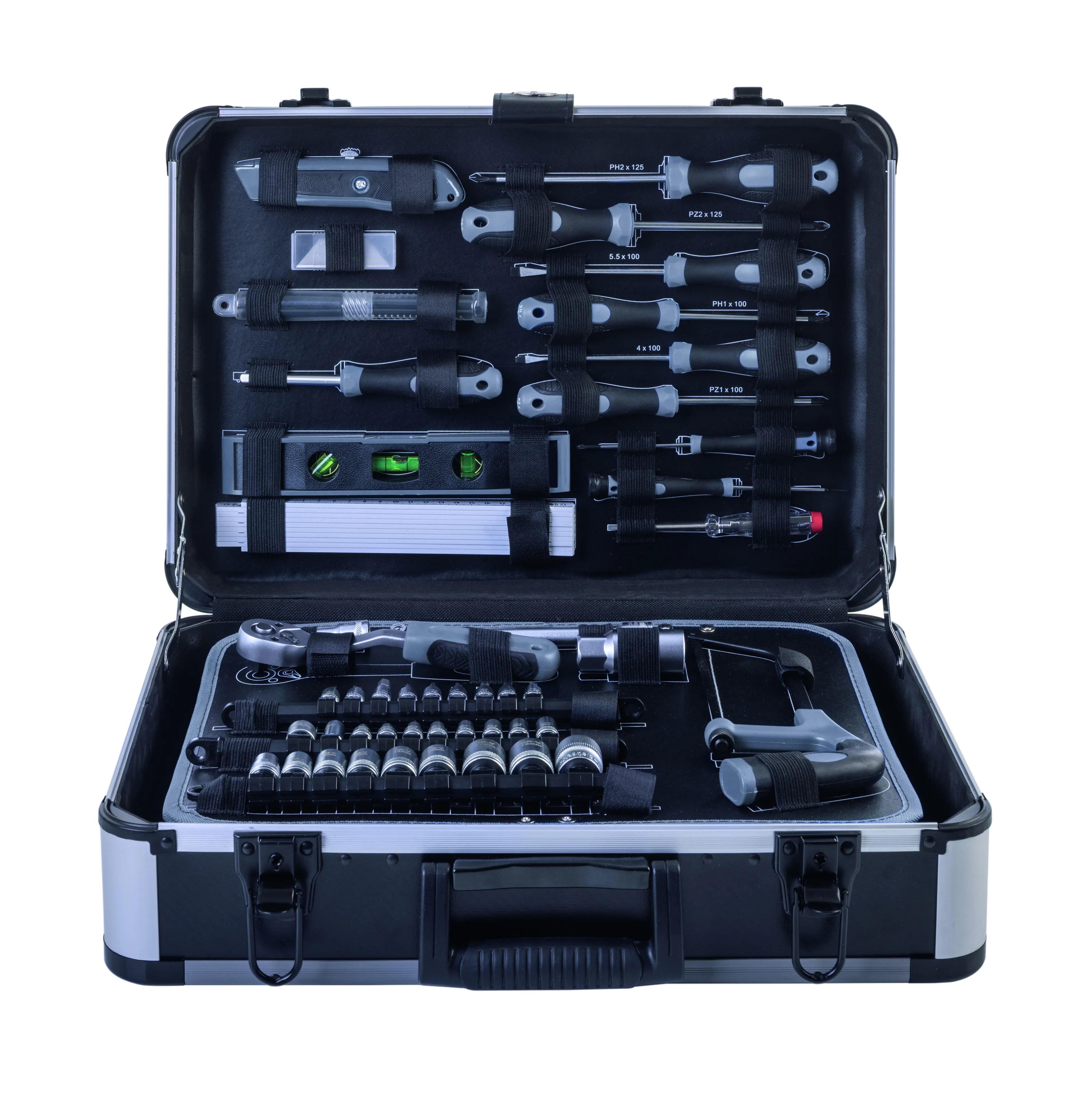 Woodster Werkzeugkoffer MWK235 235-teilig