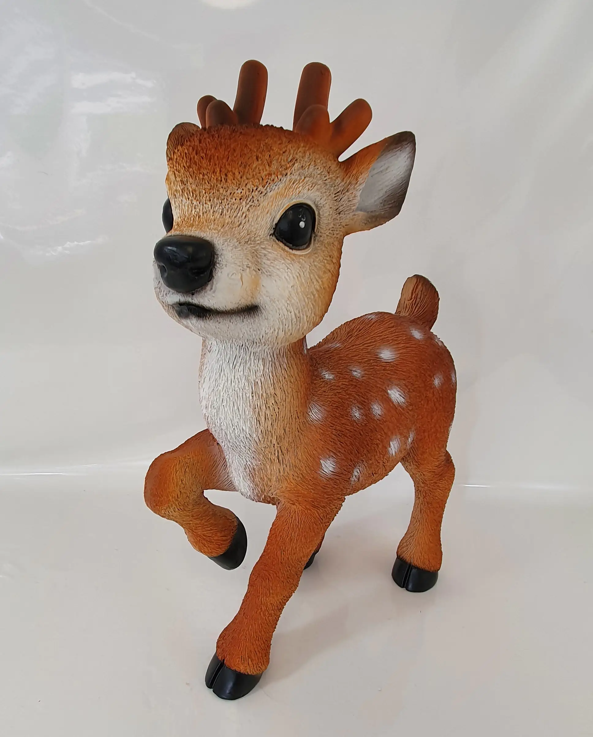 Dekofigur Rentier Kitz Hufe hoch 52 x 17 x 38 cm