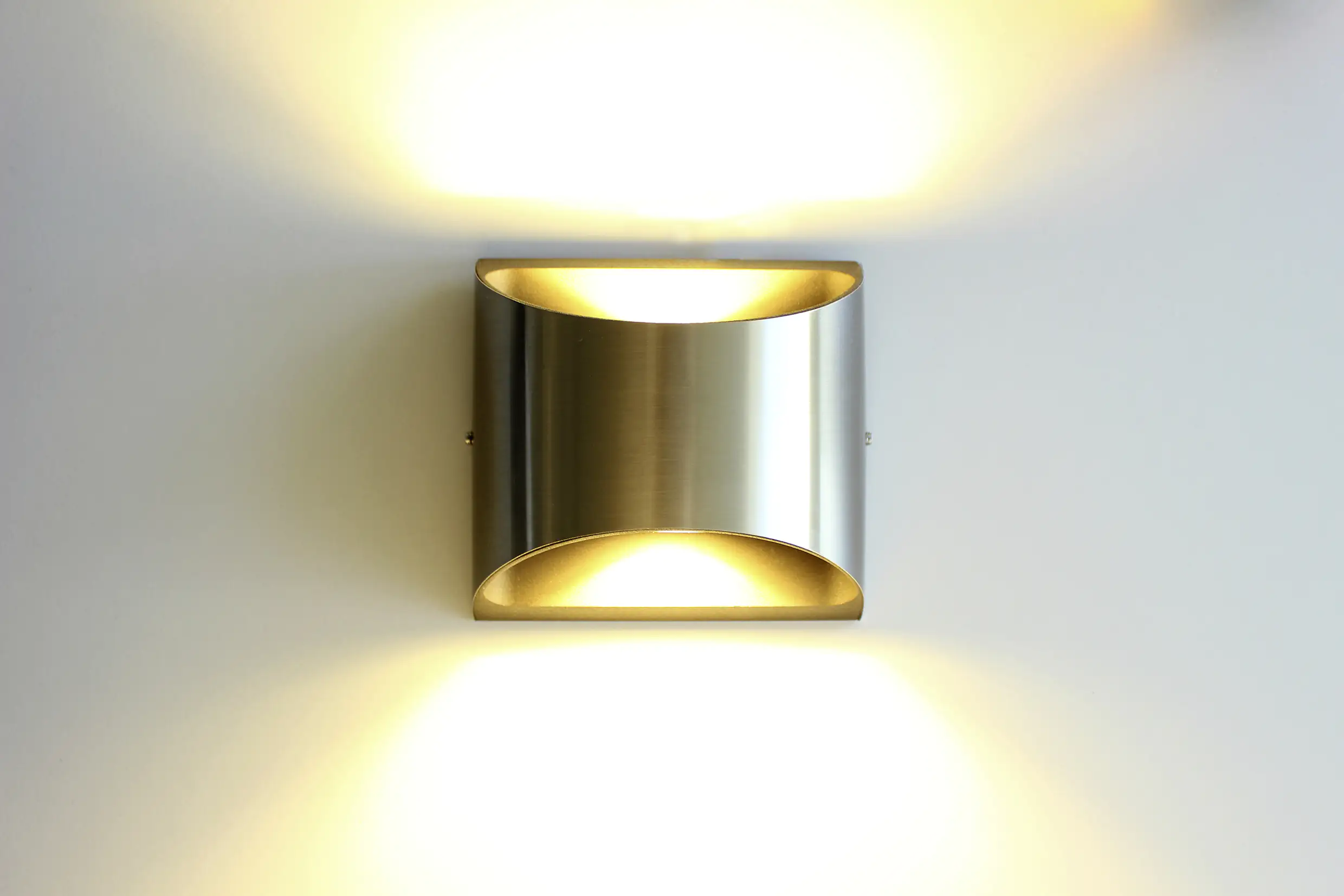 4250294312471 Lutec LED Außenwandleuchte Dodd Edelstahl Up- & Downlight