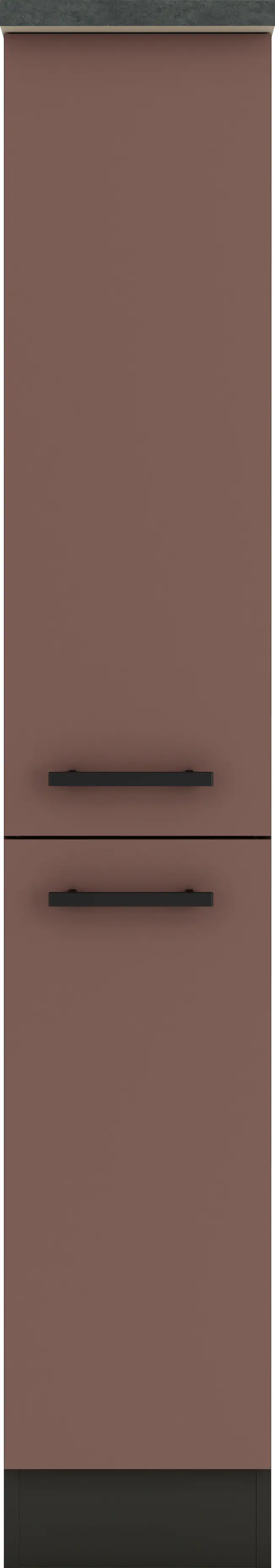 Optifit Midischrank Nizza 407 rostrot/anthrazit 30 cm