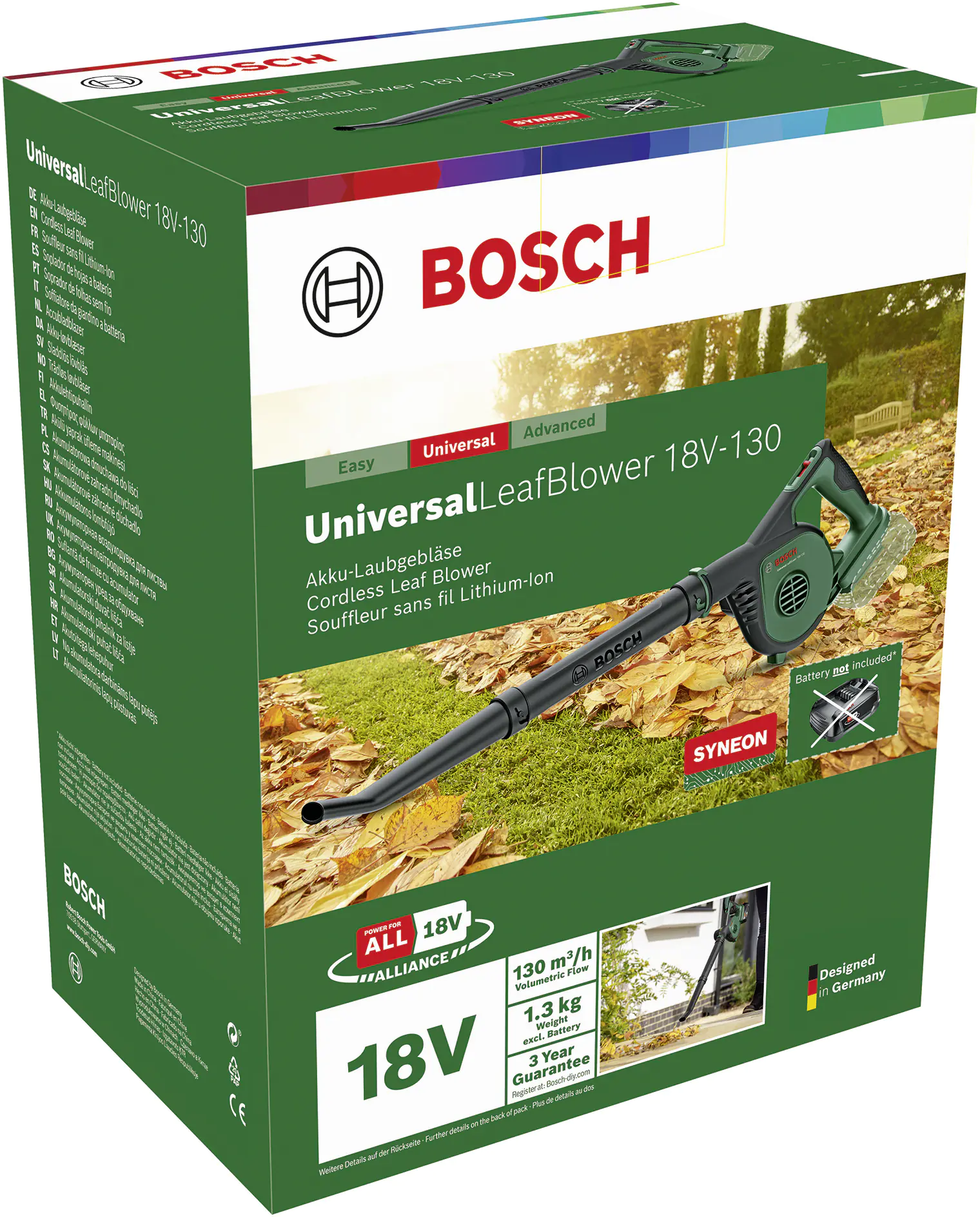 Bosch Akku-Laubbläser 18V UniversalLeafBlow solo Bosch Akku-Laubbläser 18V UniversalLeafBlow solo