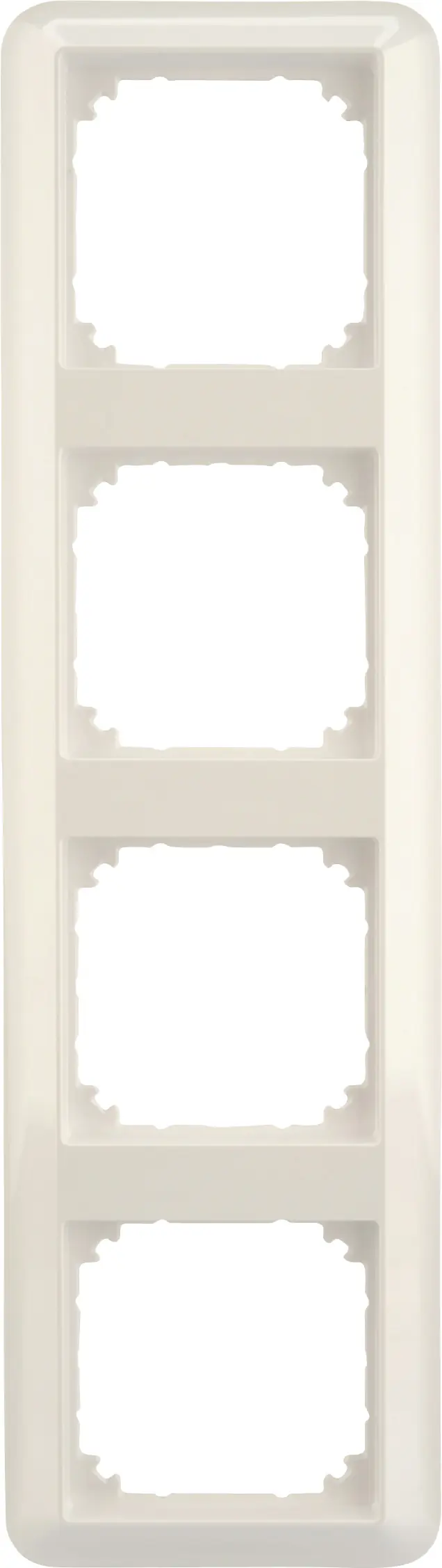 Merten Abdeckrahmen 4fach Atelier-M aktivweiß, 388425 Merten Abdeckrahmen 4fach Atelier-M aktivweiß, 388425