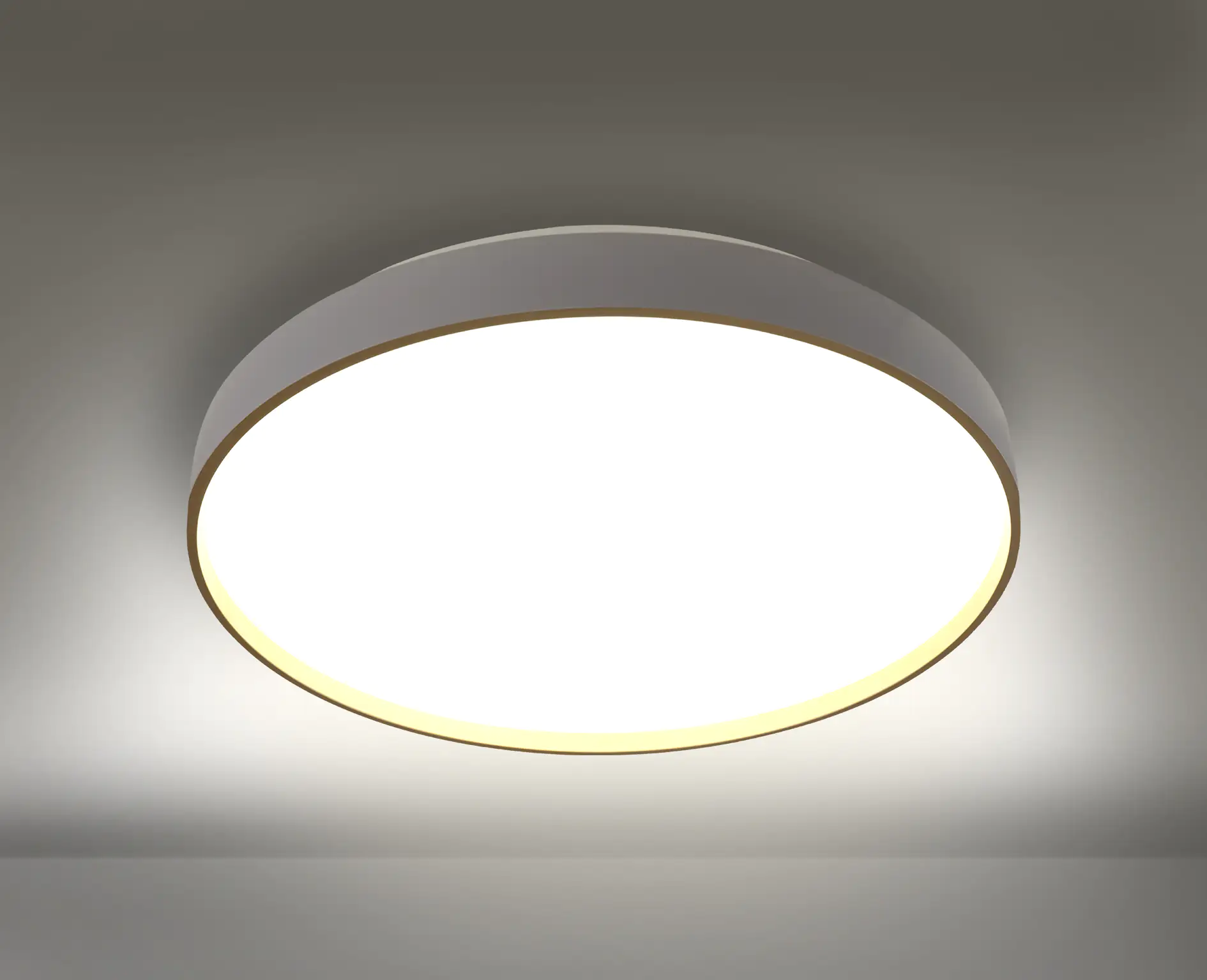 MegaLight LED Deckenleuchte Shining Jupiter weiß Ø 38 cm