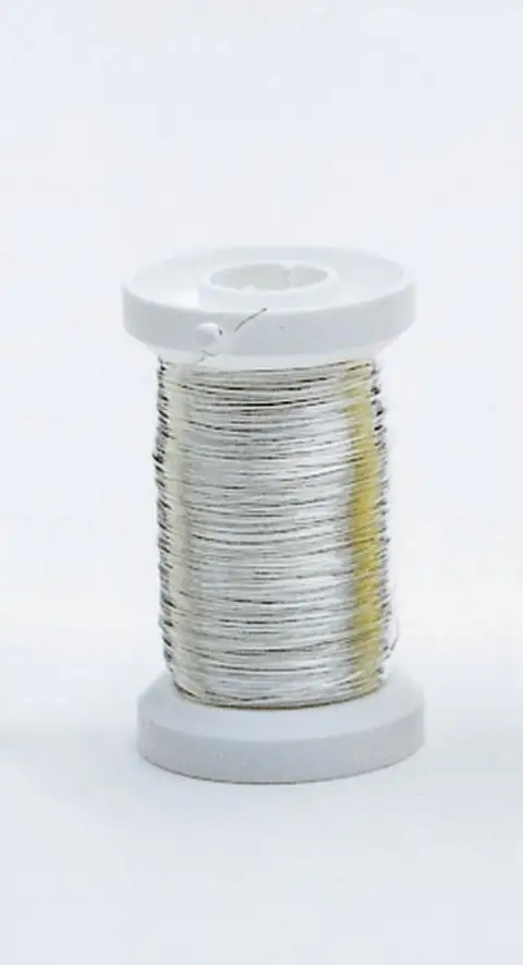 Glorex Silberdraht 0,4 mm x 40 m