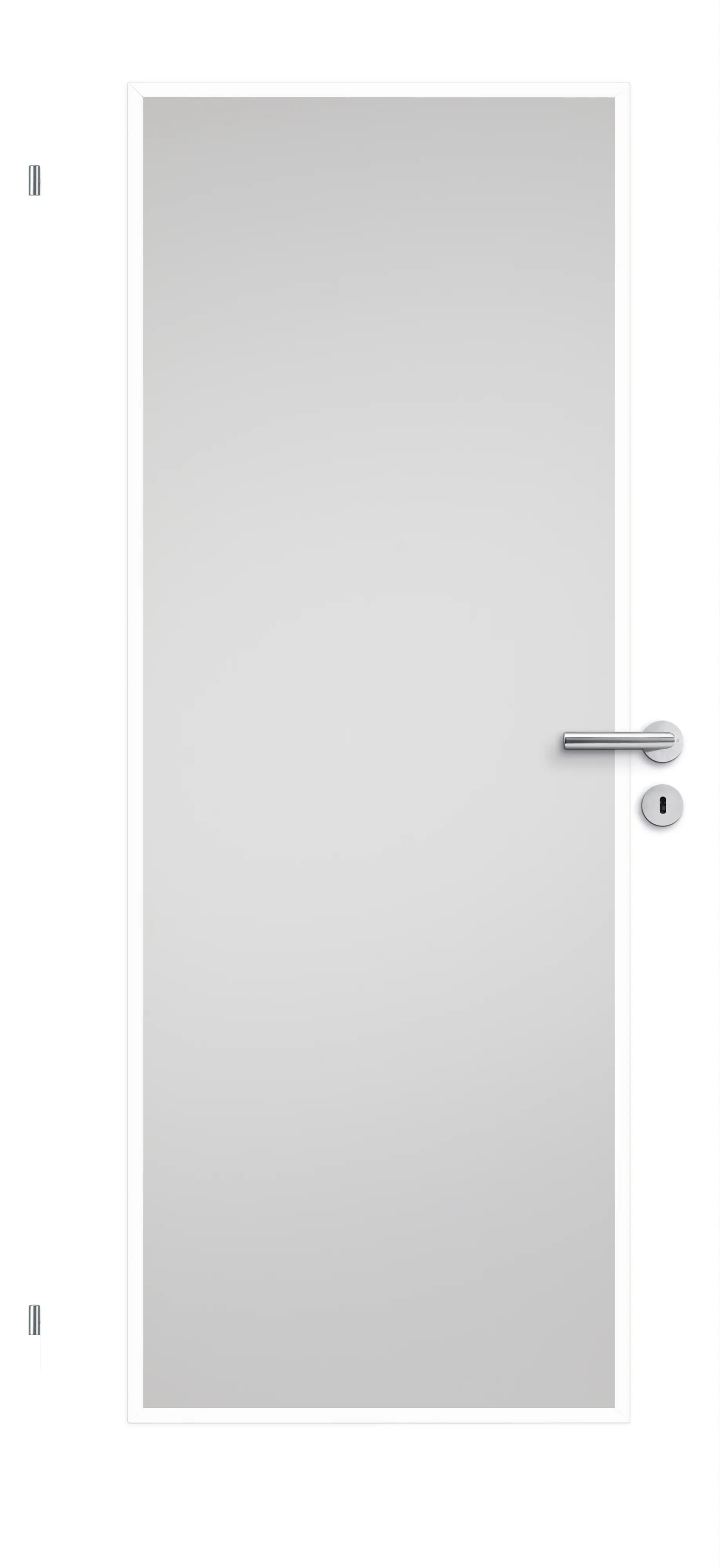 Borne Türblatt Lusso 01 design-weiß mit Lichtausschnitt Röhrenspan