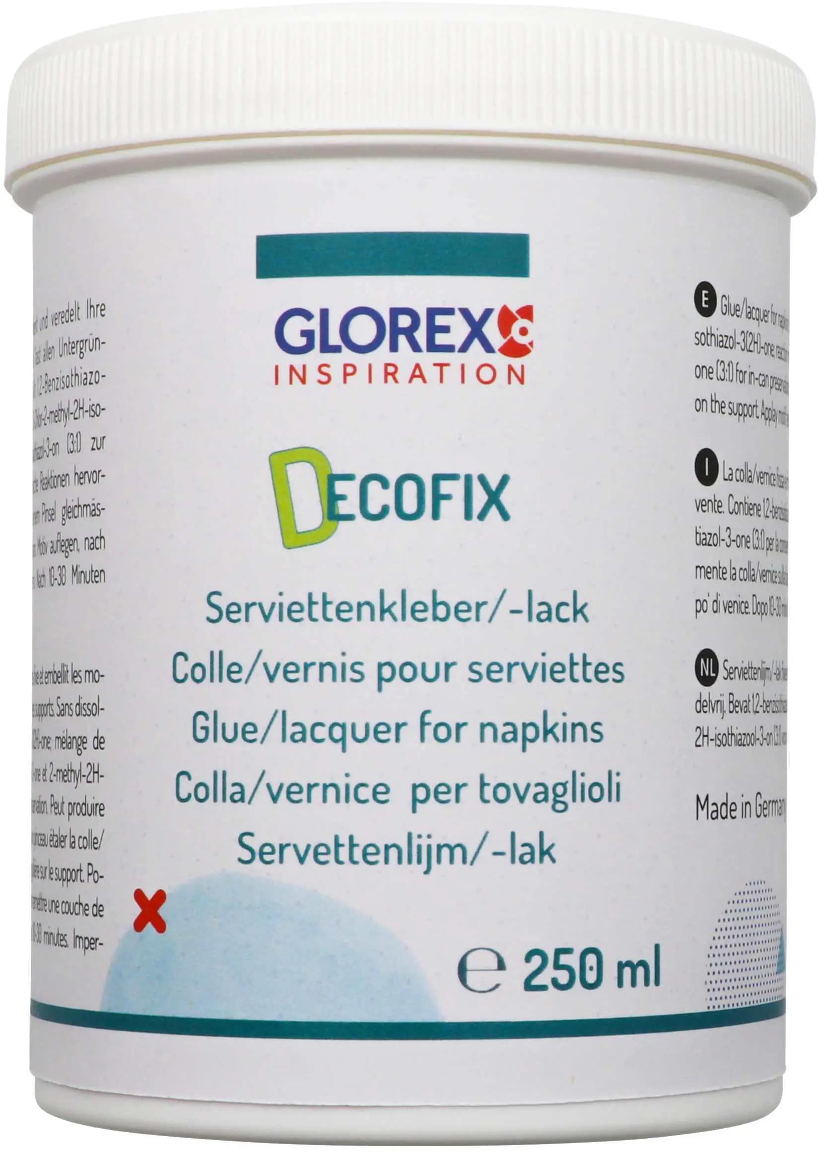 Glorex DecoFix Serviettenkleber 250 ml